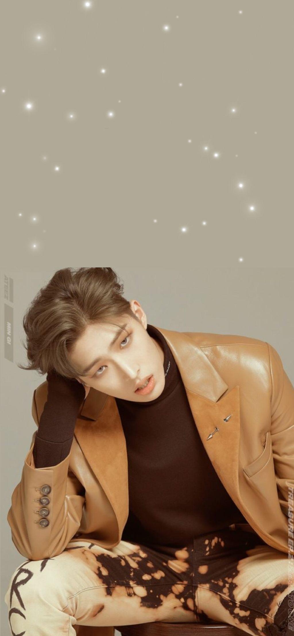 1030x2220 mingi ateez ateezedit ateezmingi wallpaper kpop okay, Phone