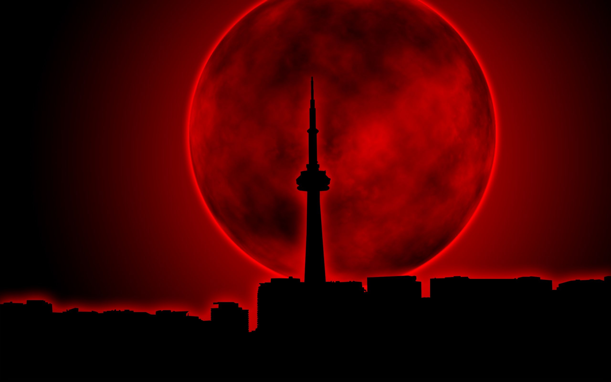 2560x1600 Red Moon Wallpaper Free Red Moon Background, Desktop