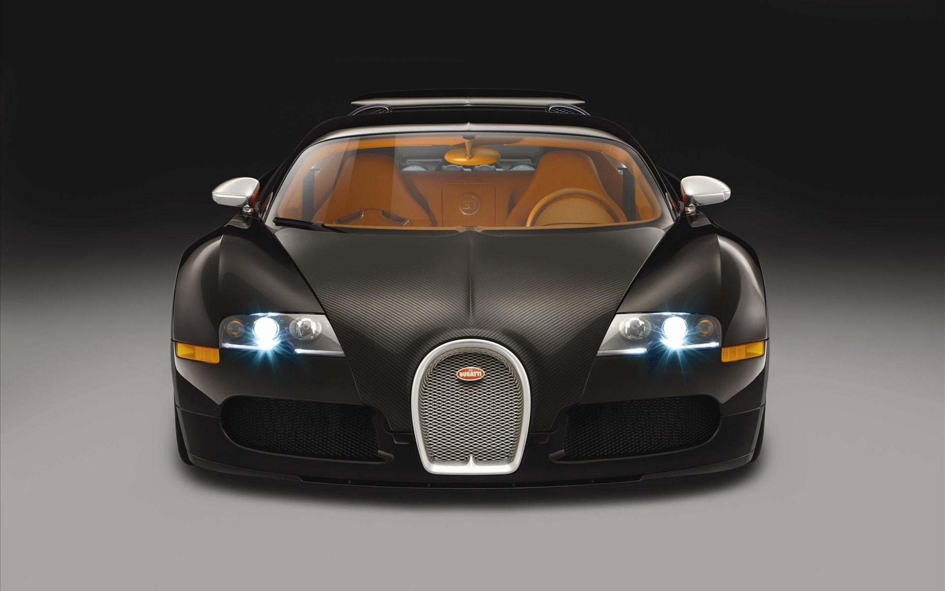 1920x1200 Front view white Bugatti EB 16.4 Veyron, the 16c galibier Image, Desktop