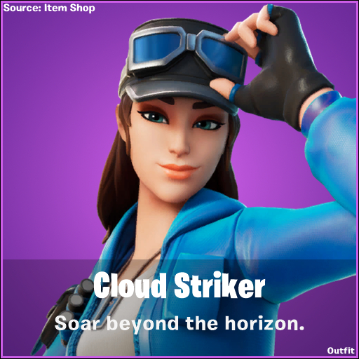 520x520 Cloud Striker Fortnite wallpaper, Phone