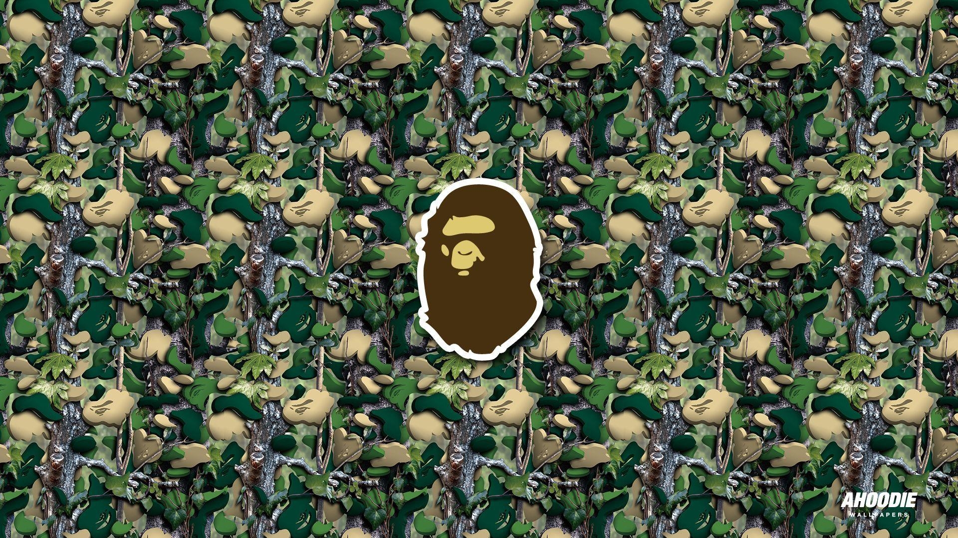 1920x1080 High Resolution Awesome Bape Camo Red Desktop Wallpaper, Desktop