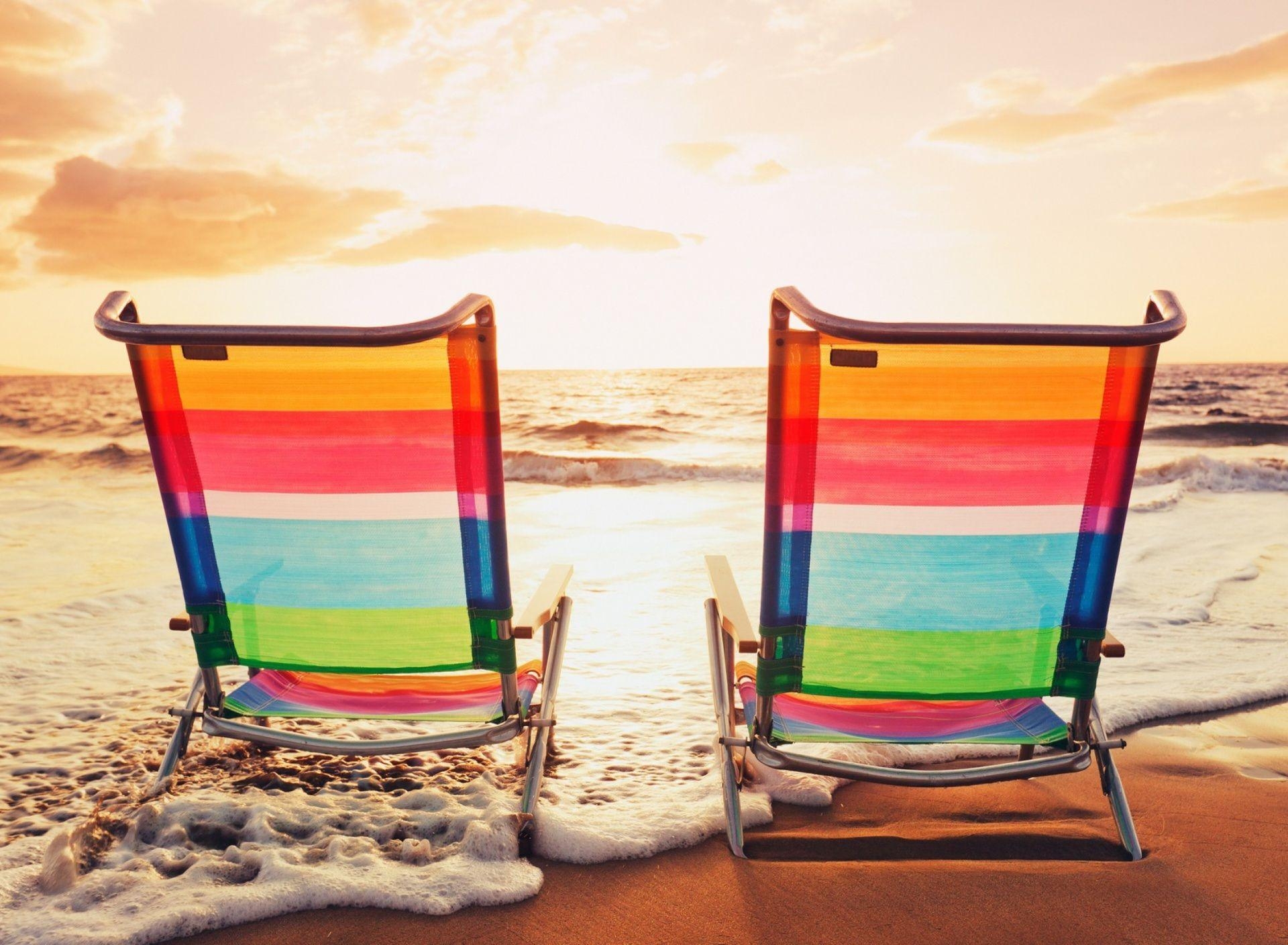 1920x1410 Beach Chairs  free wallpaper screensaver, Desktop