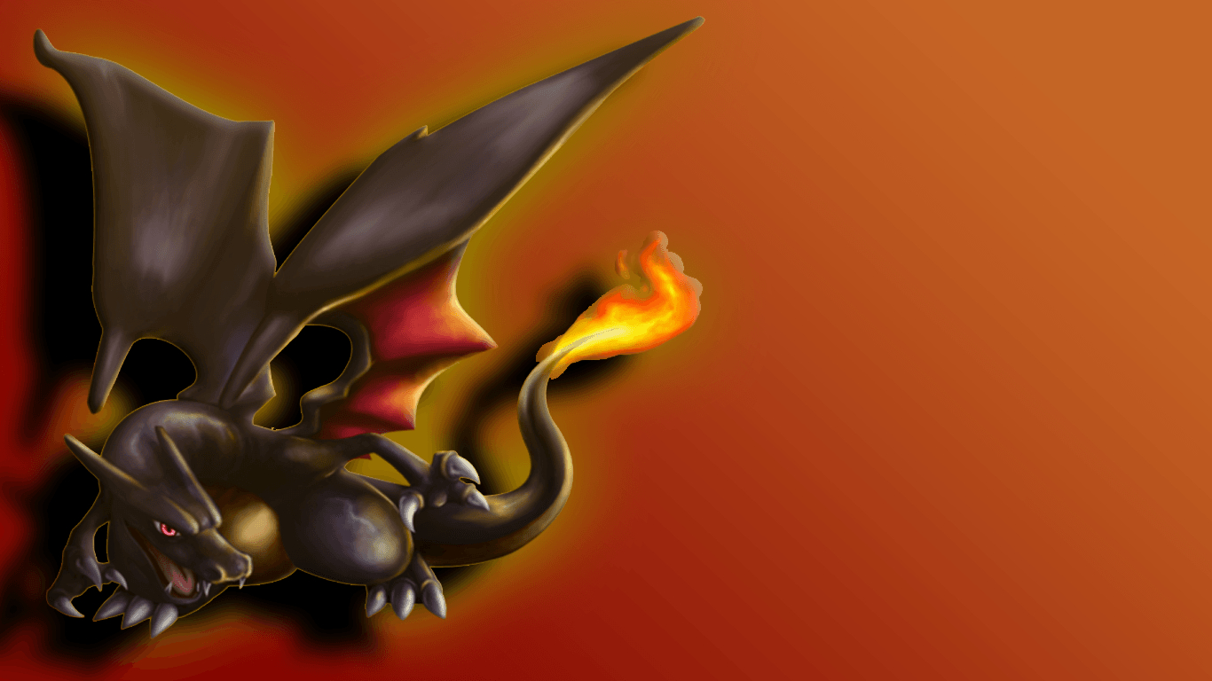 1370x770 Shiny Charizard Wallpaper, Desktop