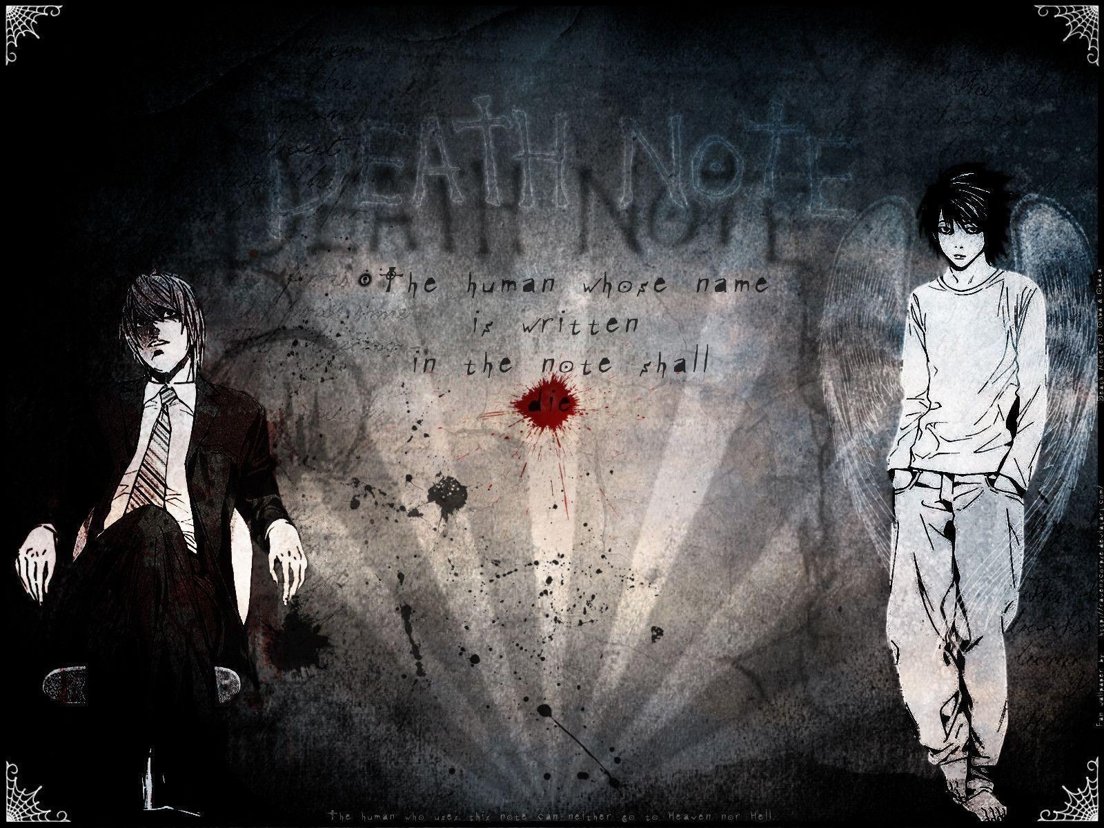 1600x1200 Death Note Wallpaper, Desktop