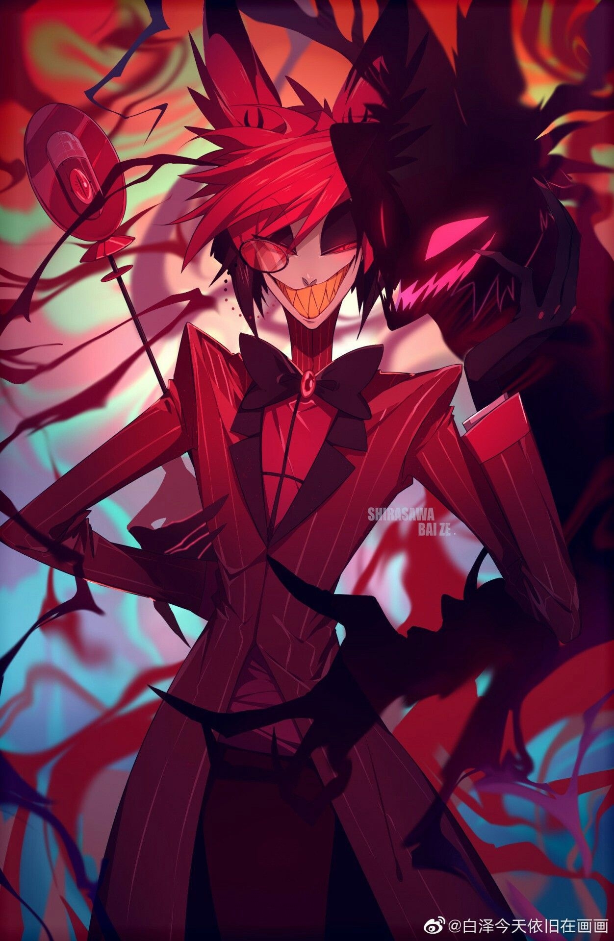 1260x1920 Alastor (Hazbin) Hotel Anime Image Board, Phone