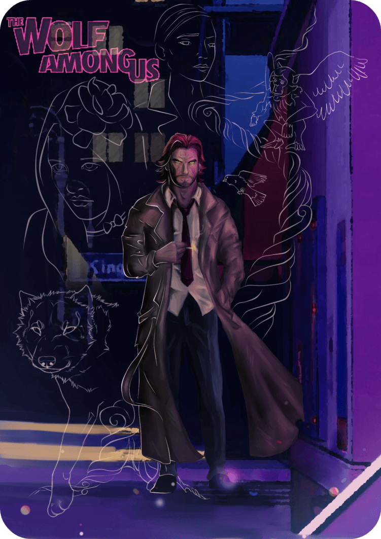 760x1070 The Wolf among us, Phone