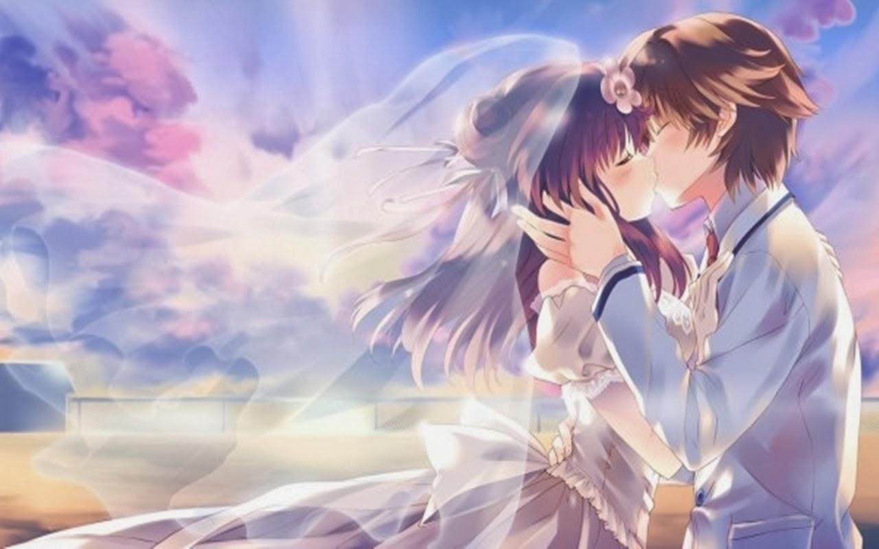 1280x800 Romantic Anime Wallpaper, Desktop