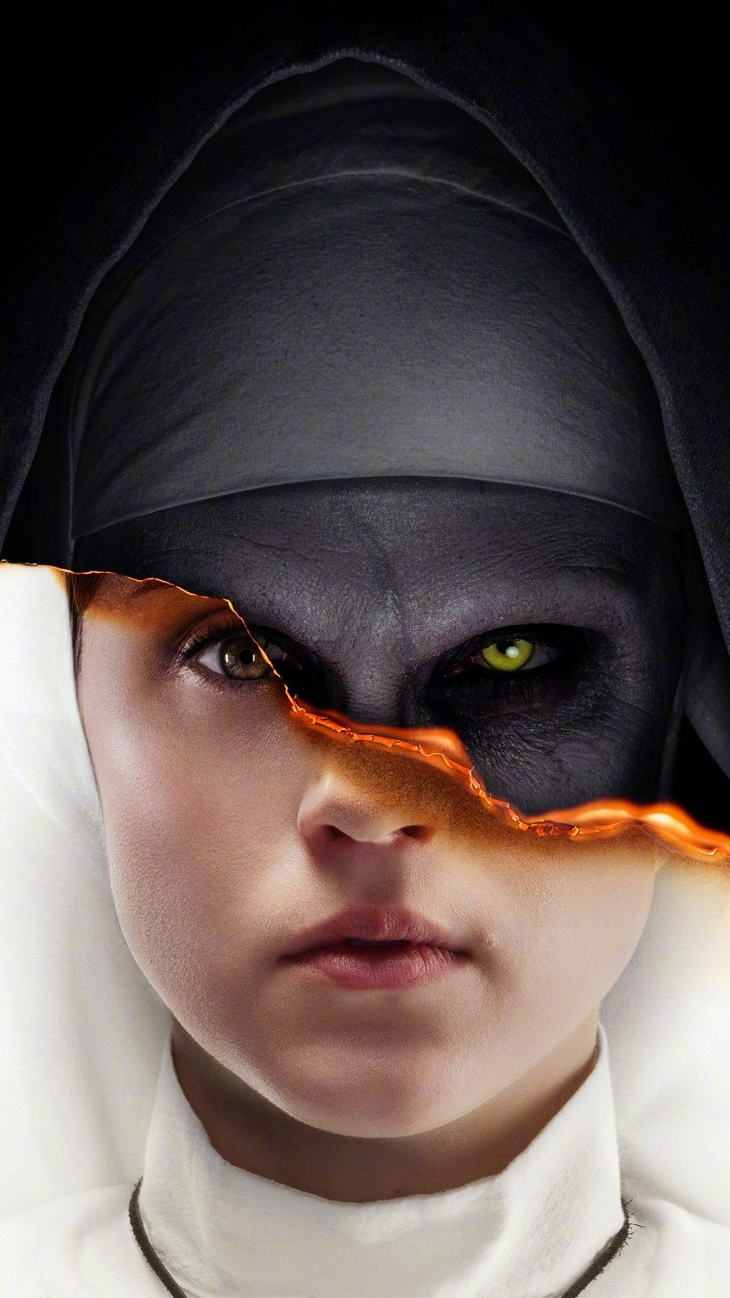 1440x2560 Wallpaper The Nun, poster, 4K, Movies, Phone