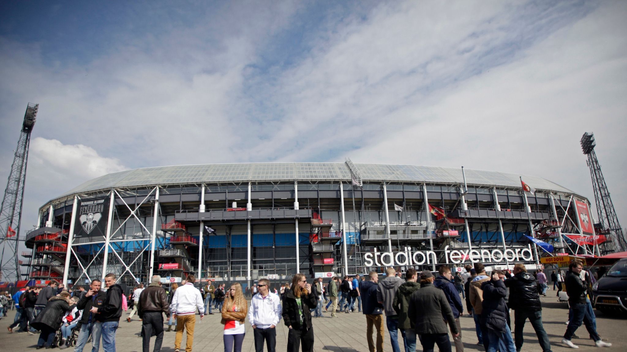 2050x1160 View Of The De Kuip Stadion, Home Of Feyenoord, Desktop