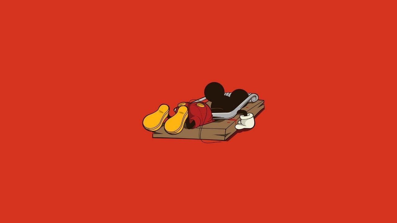 1280x720 Mickey mouse trap. Minimal Wallpaper. Mickey mouse, Funny, Mickey, Desktop