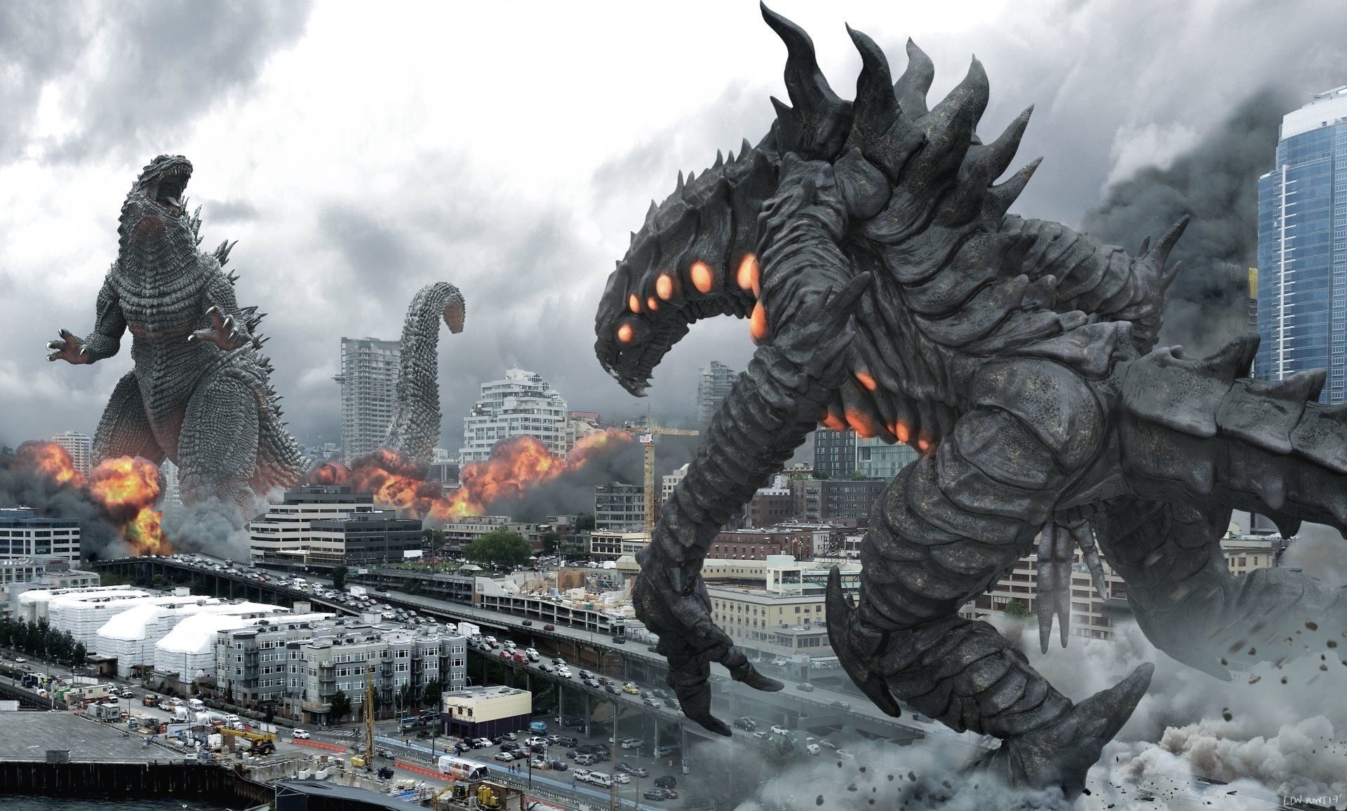 1920x1160 4K Ultra HD Godzilla Wallpaper and Background Image, Desktop