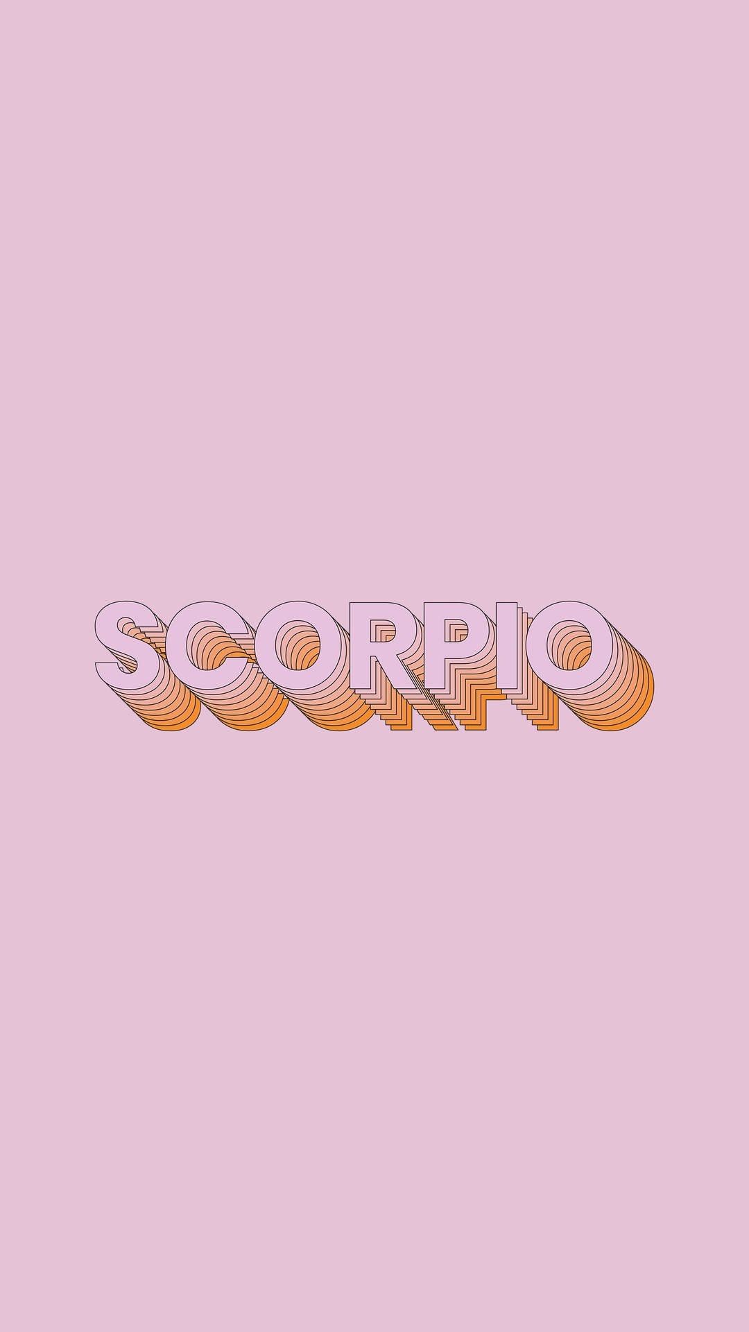 1080x1920 Download Pink Scorpio Aesthetic Wallpaper, Phone