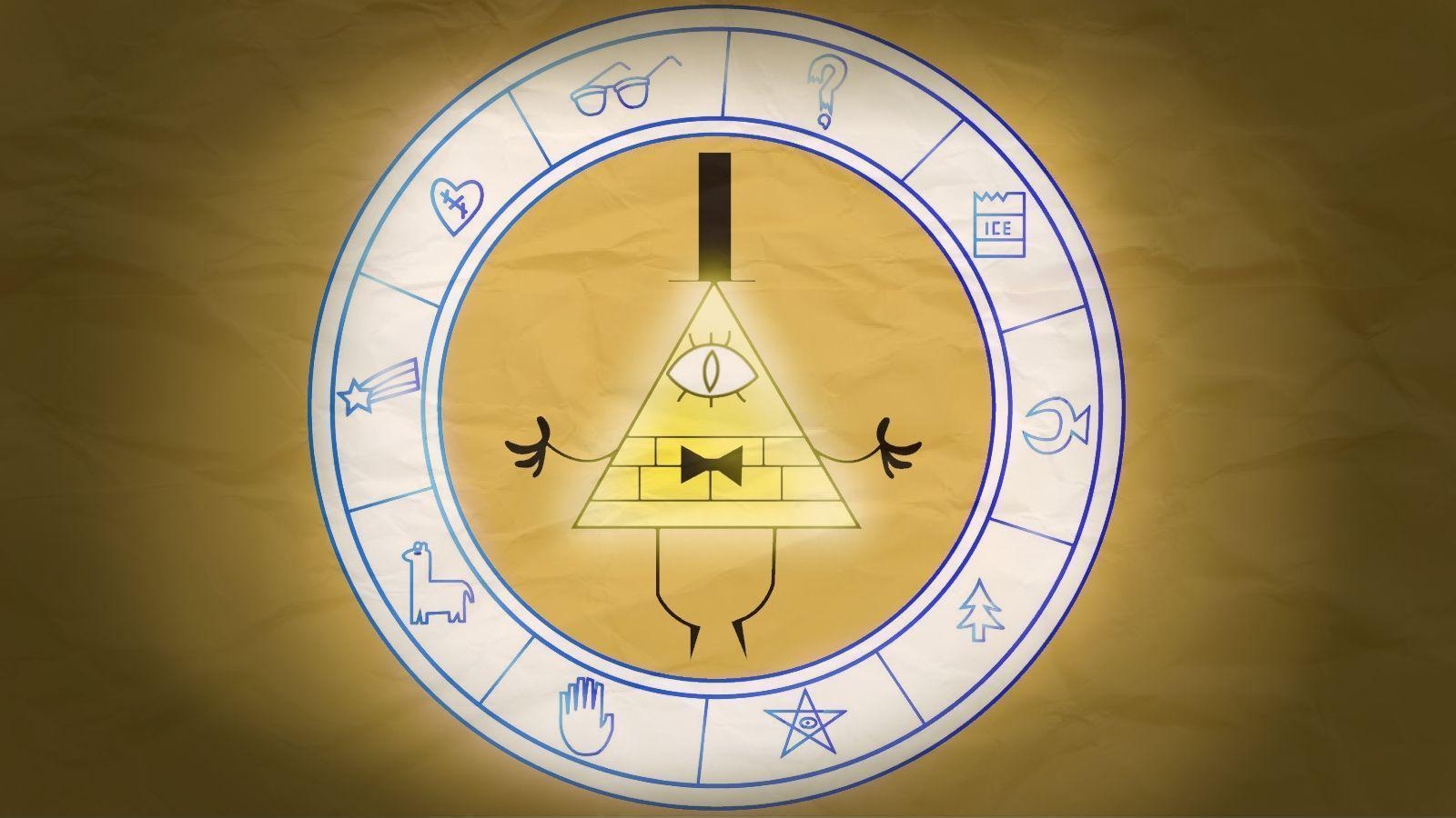 1600x900 Bill Cipher Wheel Wallpaper, Desktop