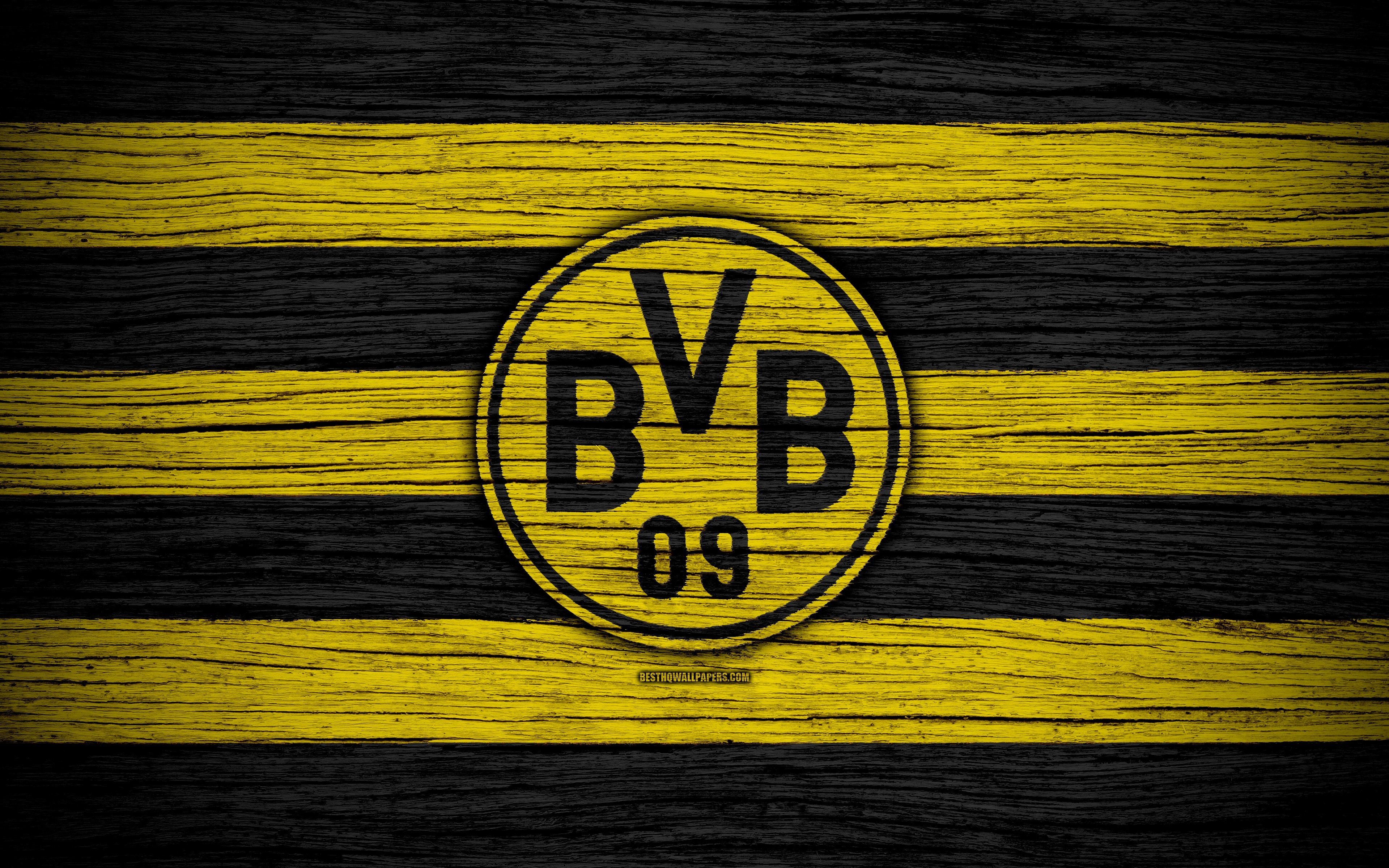 3840x2400 Borussia Dortmund, 4k, Bundesliga, Bvb, Logo, Germany, HD Wallpaper, Desktop