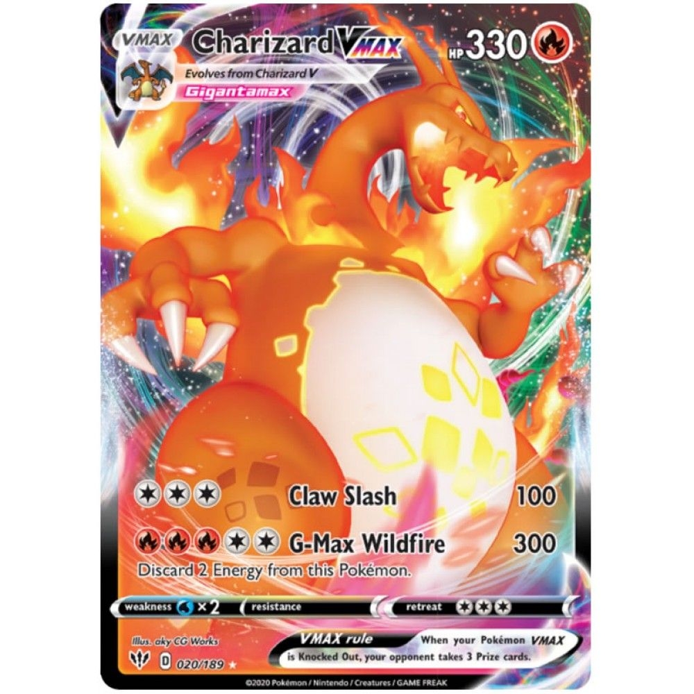 1000x1000 Charizard VMAX 020 189 Ultra Rare Pokemon Card (Darkness Ablaze). Pokemon Cards Charizard, Pokemon Charizard, Pokemon Trading Card, Phone