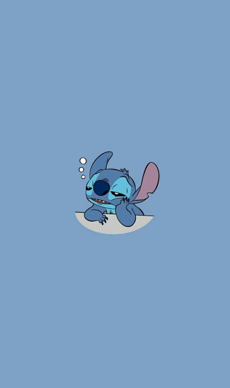 750x1260 iPhone Cute Home Screen Stitch Wallpaper, Phone