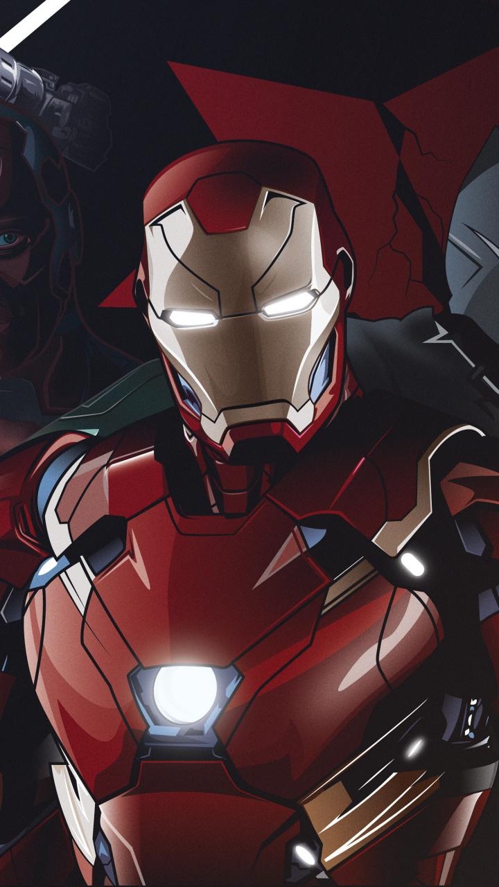 720x1280 Fictional Character, Iron Man, Avengers Infinity War, War, Phone