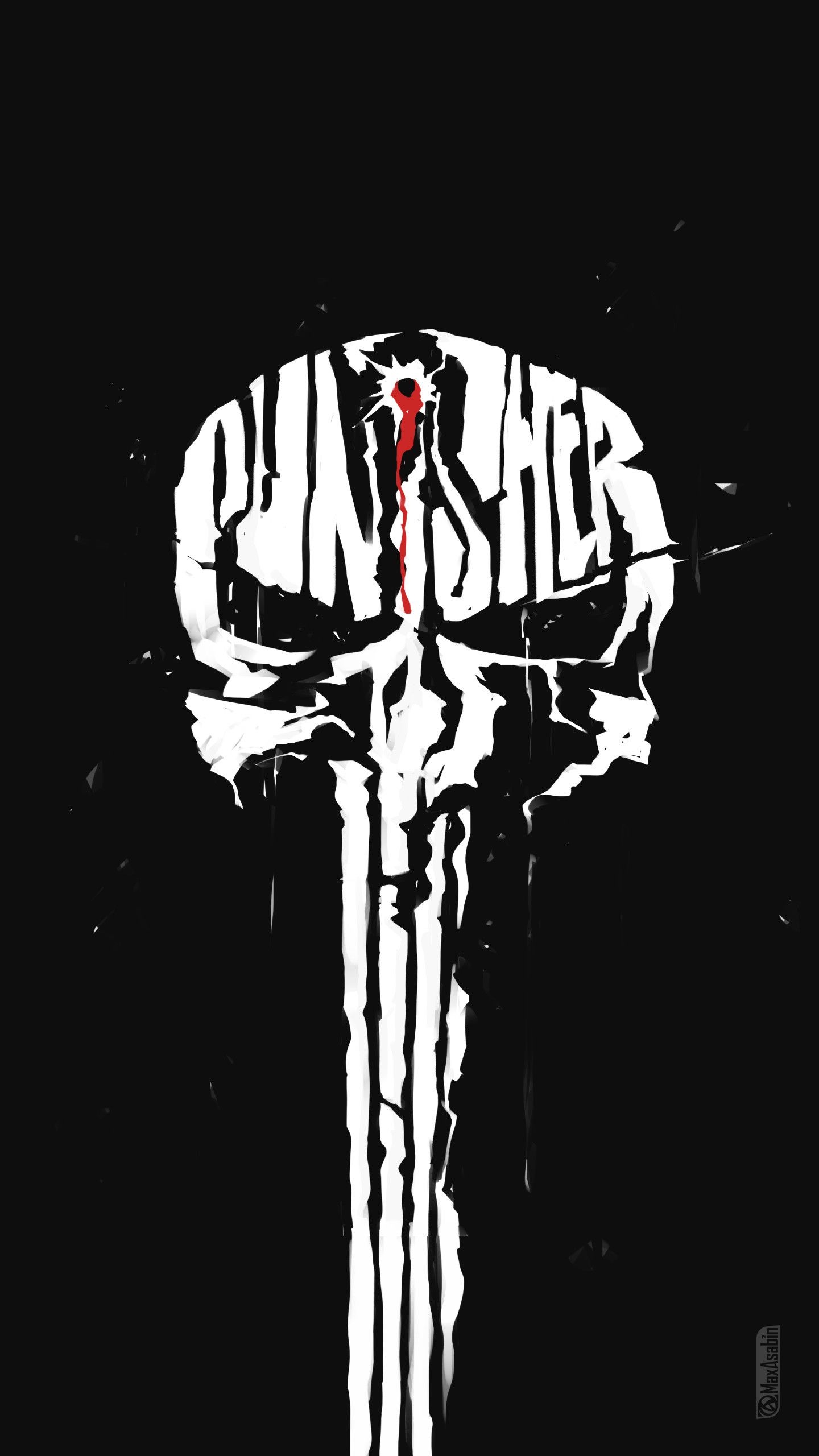 1440x2560 Punisher Wallpaper, Phone