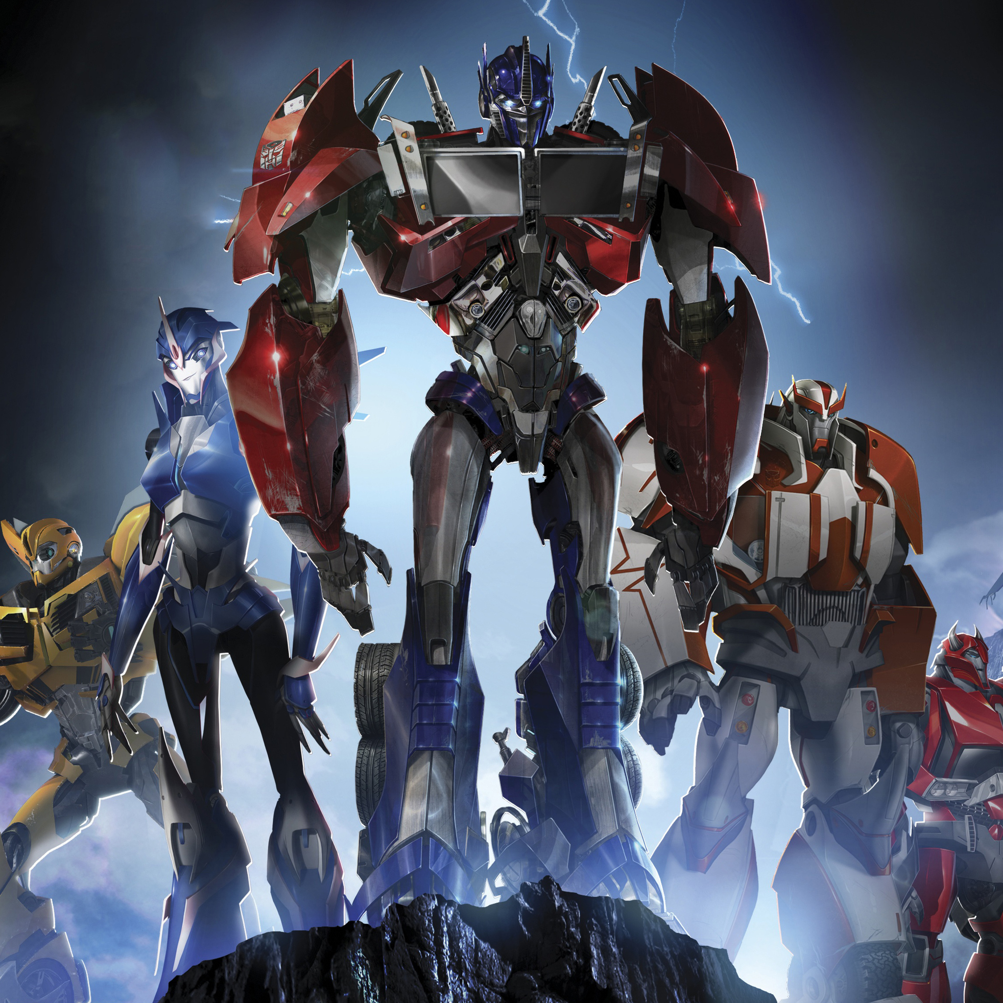 2050x2050 Transformers Prime iPad Air HD 4k Wallpaper, Image, Background, Photo and Picture, Phone