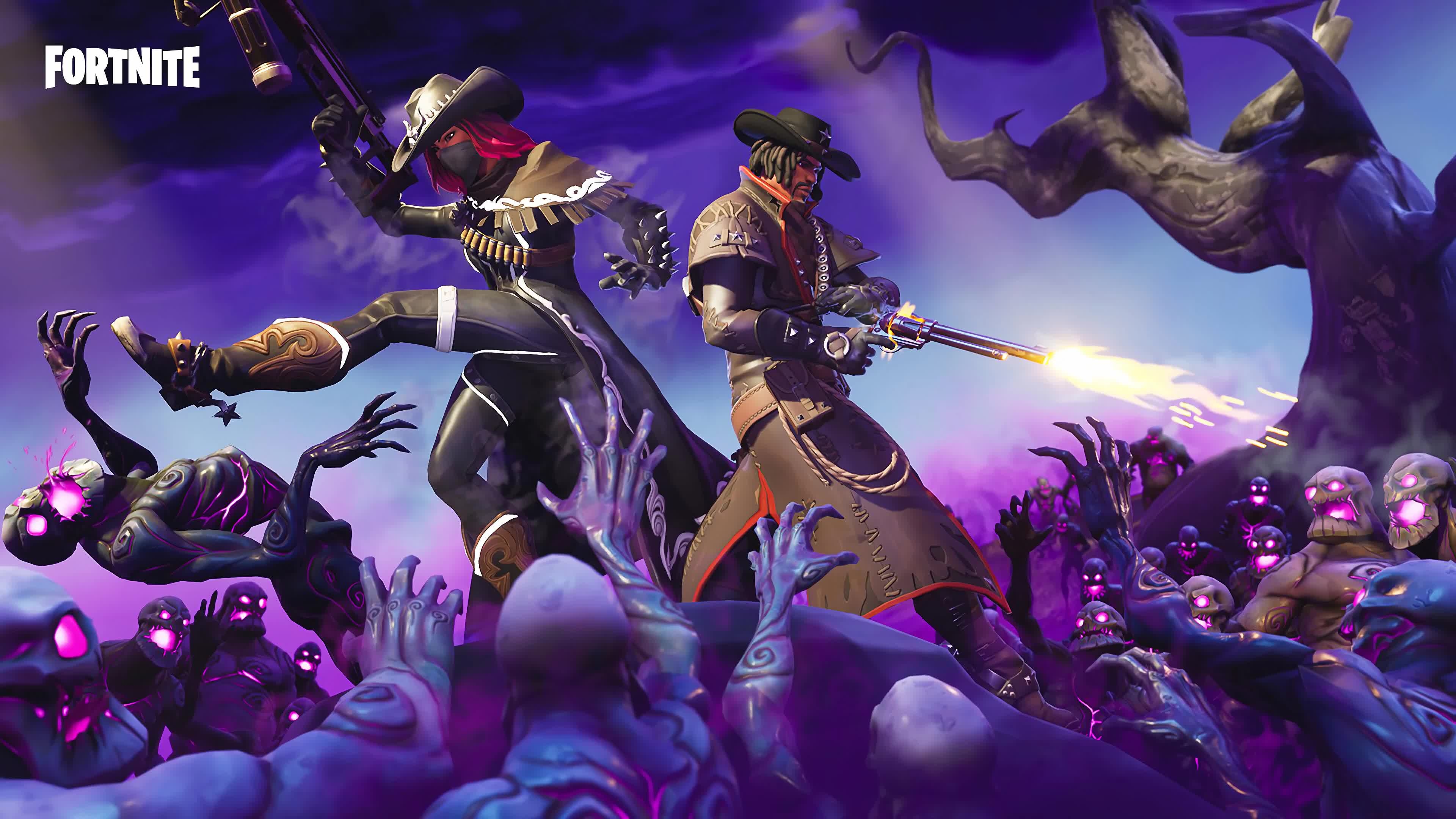 3840x2160 Fortnite Zombies Undead 4K Live Wallpaper, Desktop