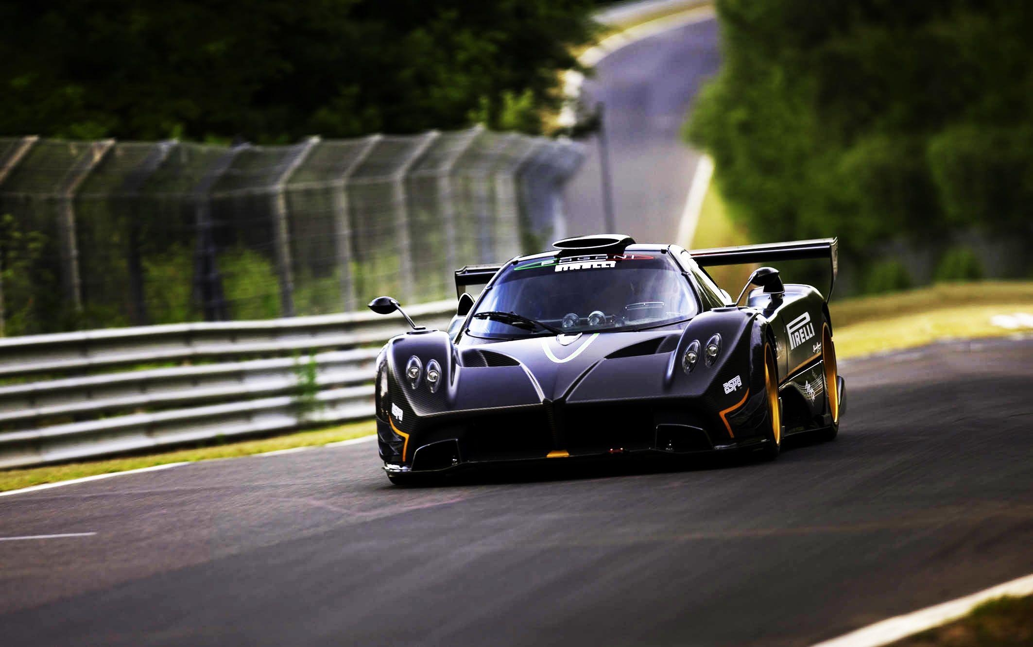 2130x1340 Pagani Zonda R Nurburgring Wallpaper, Desktop