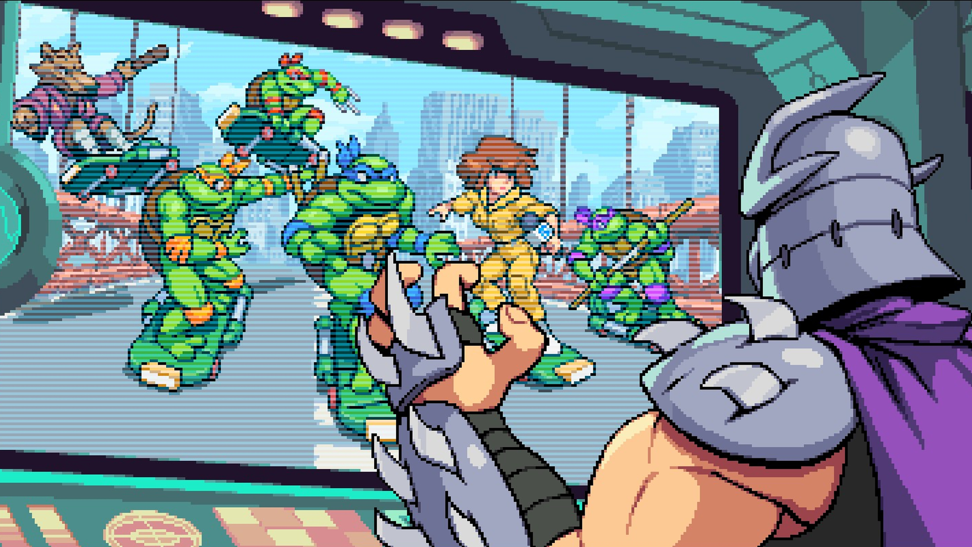 1920x1080 Teenage Mutant Ninja Turtles: Shredder's Revenge is a 1990 fever dream come true, Desktop