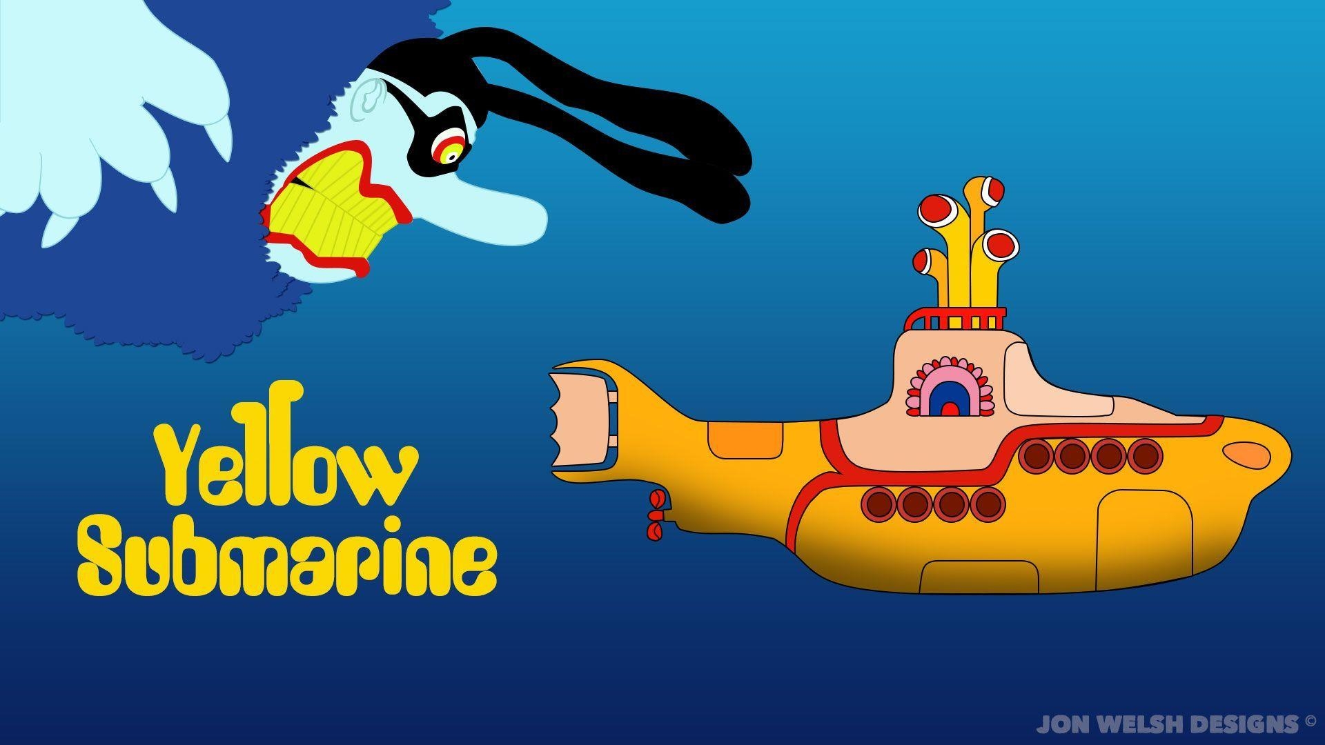 1920x1080 Yellow Submarine Wallpaper HD, Desktop