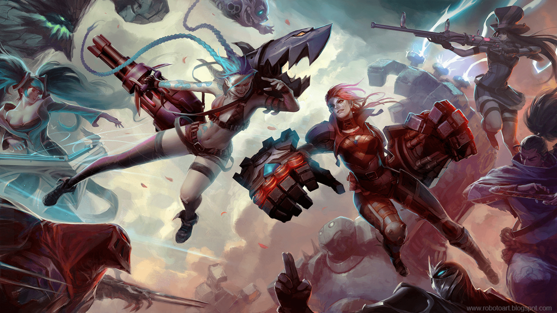 1920x1080 VI (League Of Legends) HD Wallpaper, Desktop