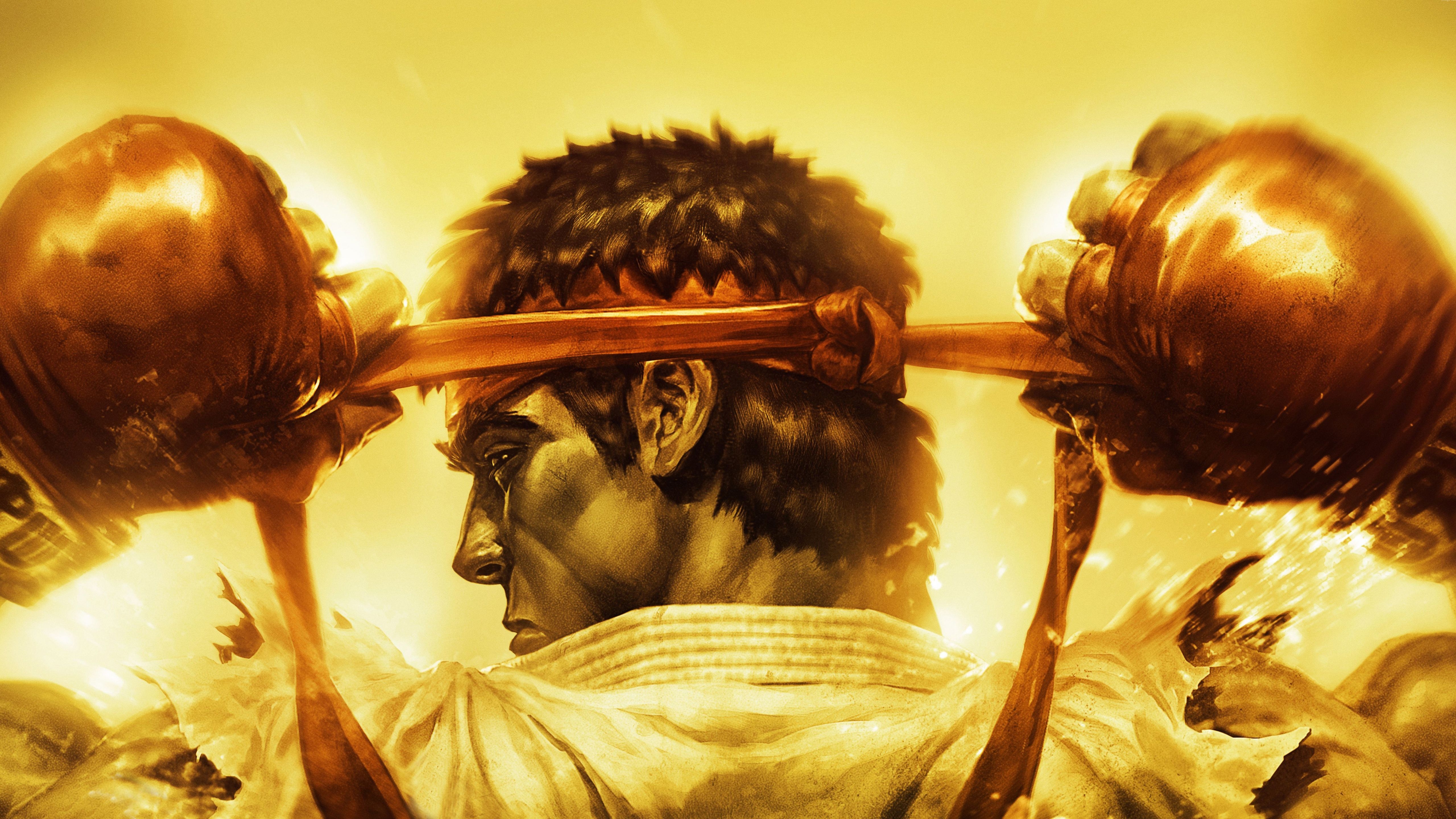 5120x2880 Wallpaper Ryu, Ultra Street Fighter 4, 5K, Games, Desktop