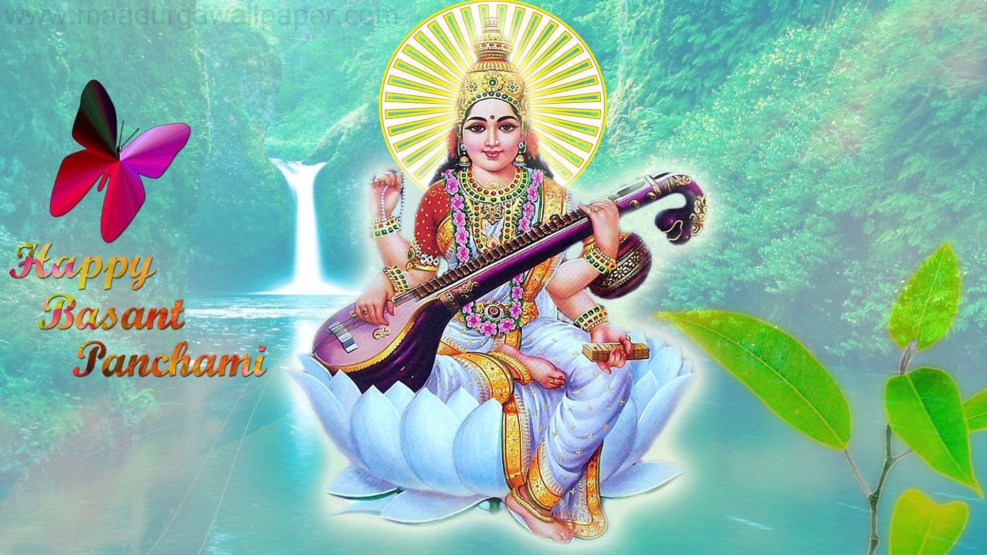 1920x1080 Maa Saraswati wallpaper, Saraswati Maa image & HD photo, Desktop