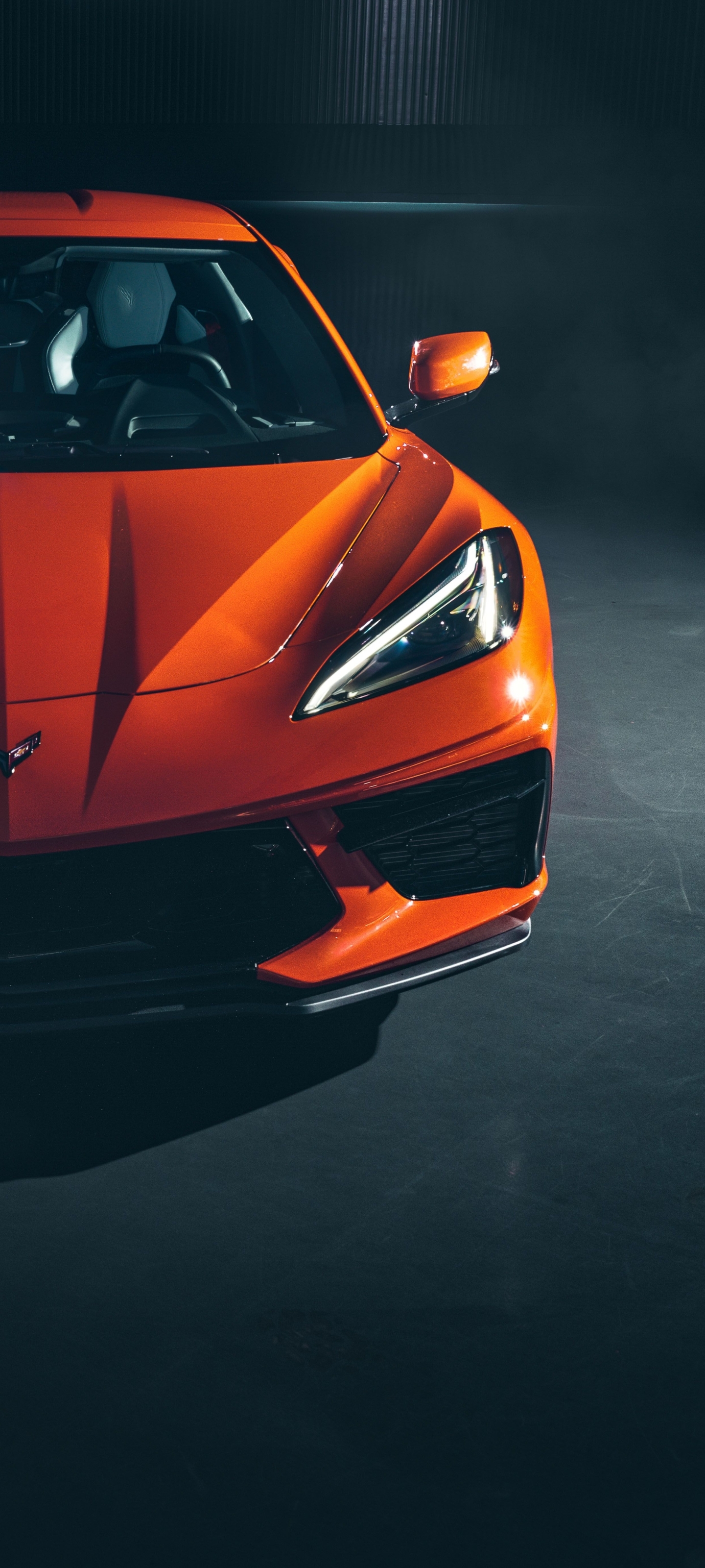 1440x3200 Chevrolet Corvette (C8) Phone Wallpaper, Phone