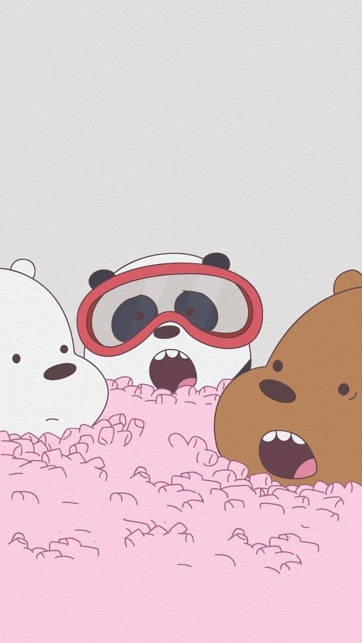 720x1280 wallpaper #cartoon #bear #aesthetics #fondos, Phone