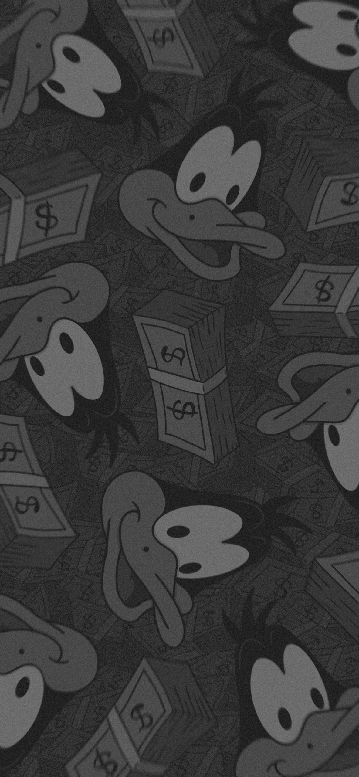 1190x2560 Looney Tunes Daffy Duck Money Wallpaper, Phone