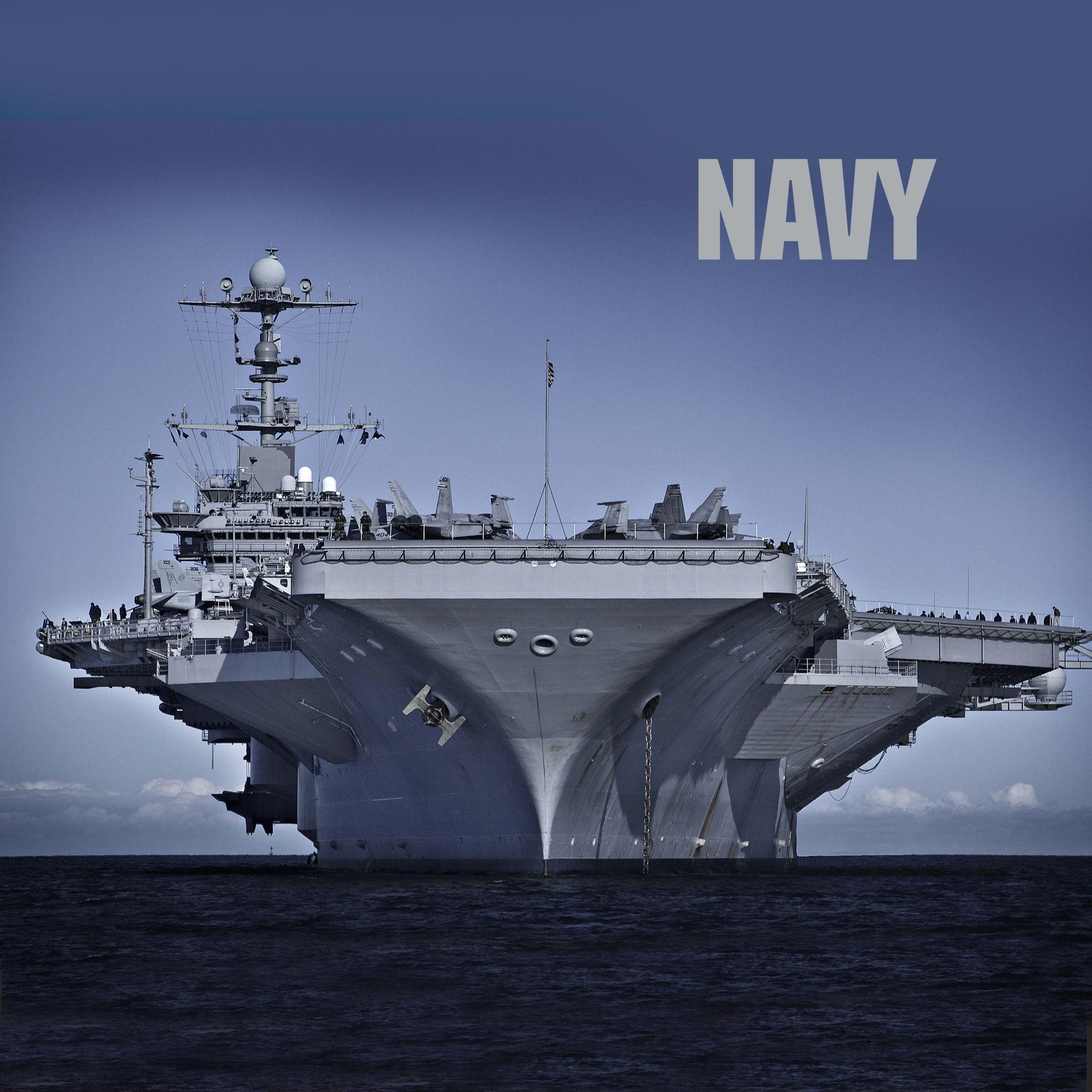 2050x2050 Navy Wallpaper Free Navy Background, Phone