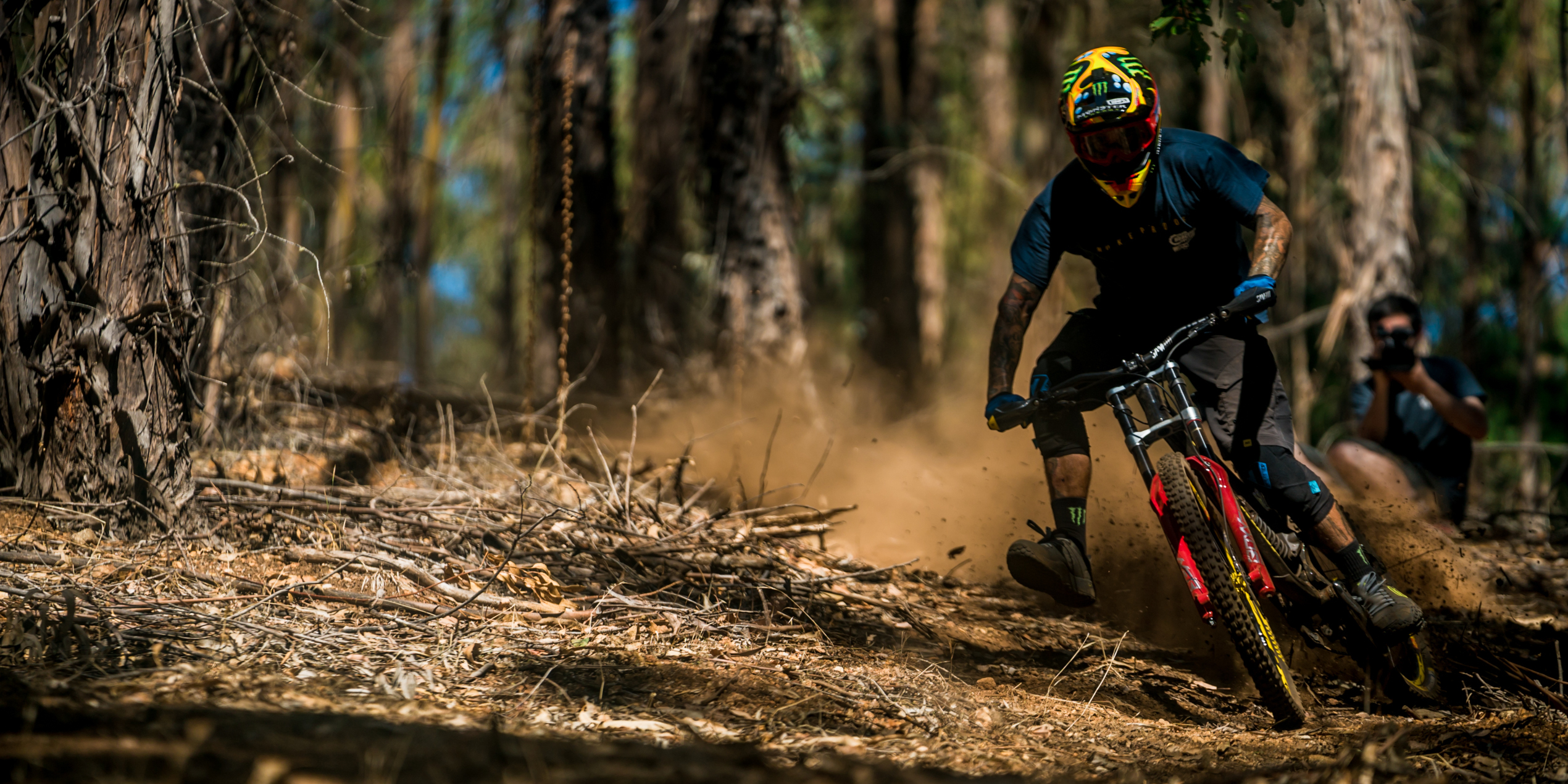 2540x1270 Enduro Mtb, Dual Screen