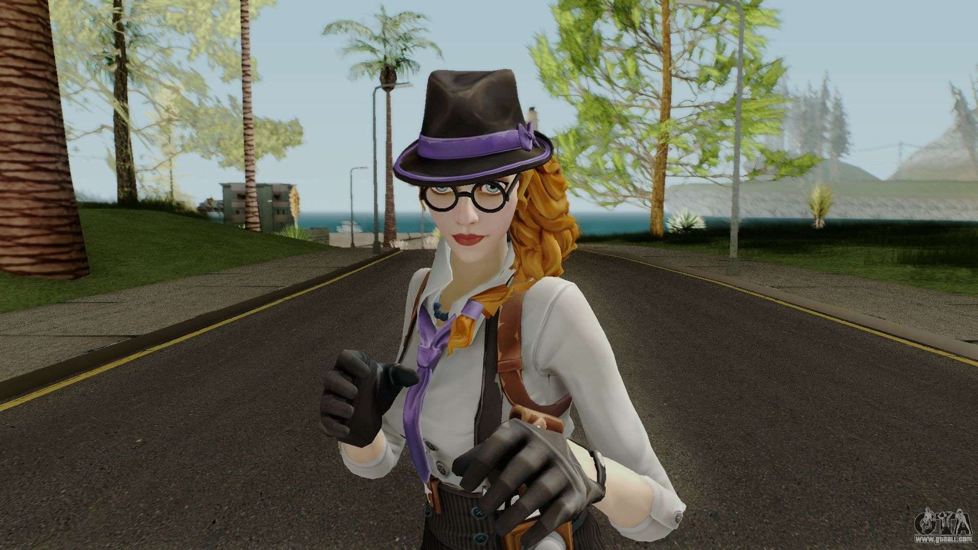 1920x1080 Fortnite: Female Gumshoe for GTA San Andreas, Desktop