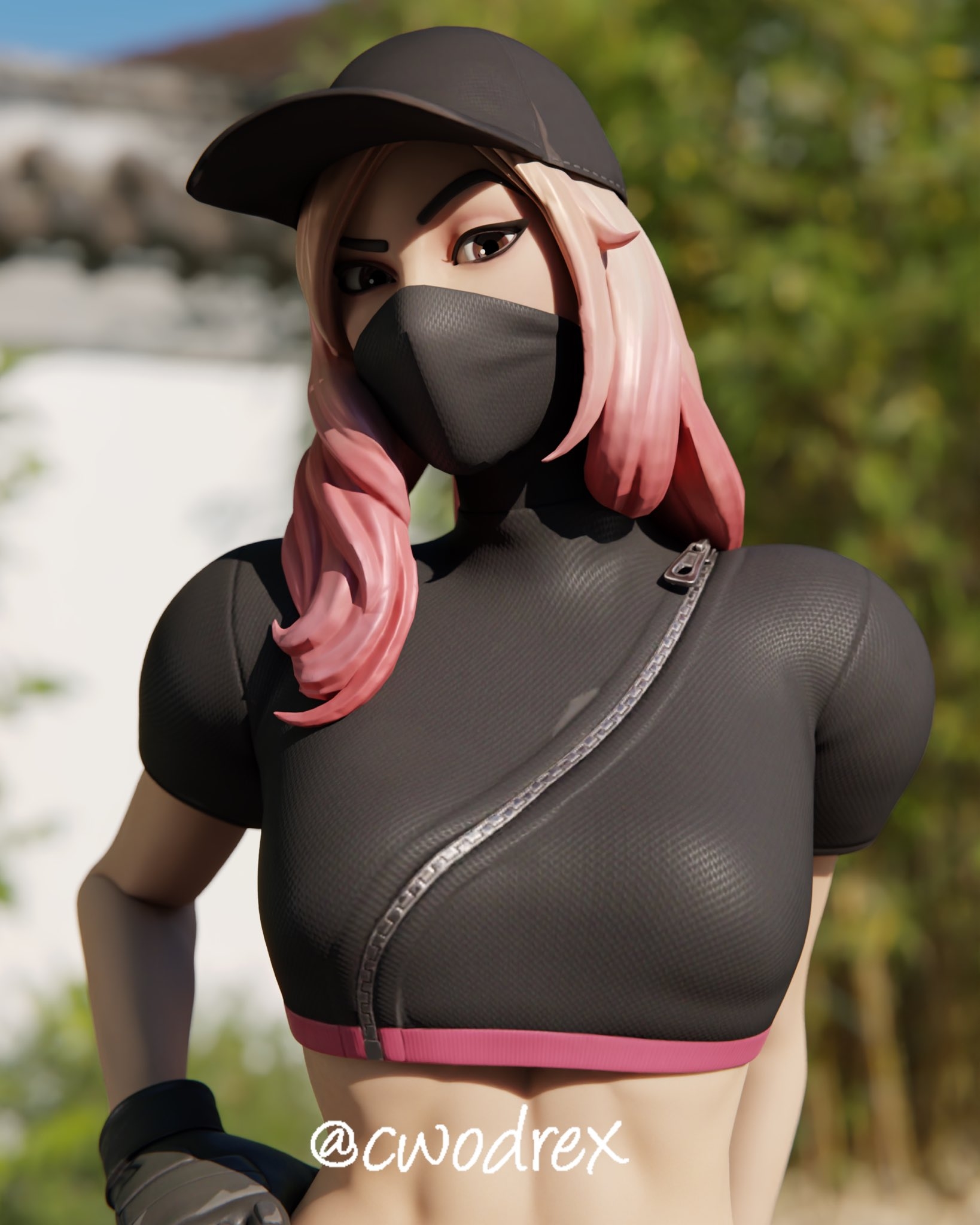 1640x2050 Athleisure Assassin Fortnite wallpaper, Phone