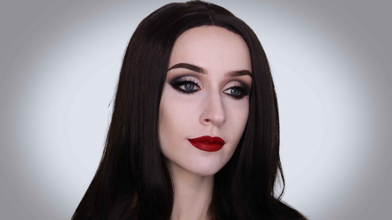 1280x720 Morticia Gomez Makeup, Desktop