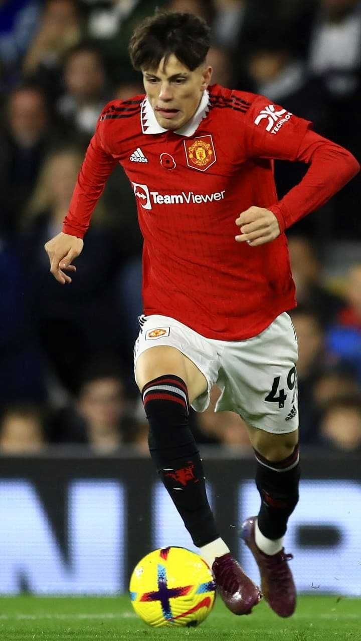 720x1280 Alejandro Garnacho Wallpaper Discover more Alejandro Garnacho, Football, Garnacho, Man Utd, Manchester U. Manchester united wallpaper, Manchester united, The unit, Phone