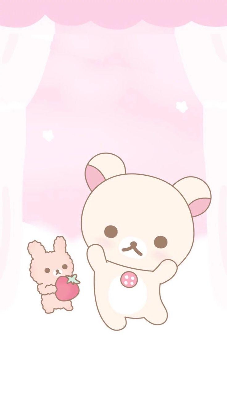 740x1310 Rilakkuma and Korilakkuma Wallpaper, Phone