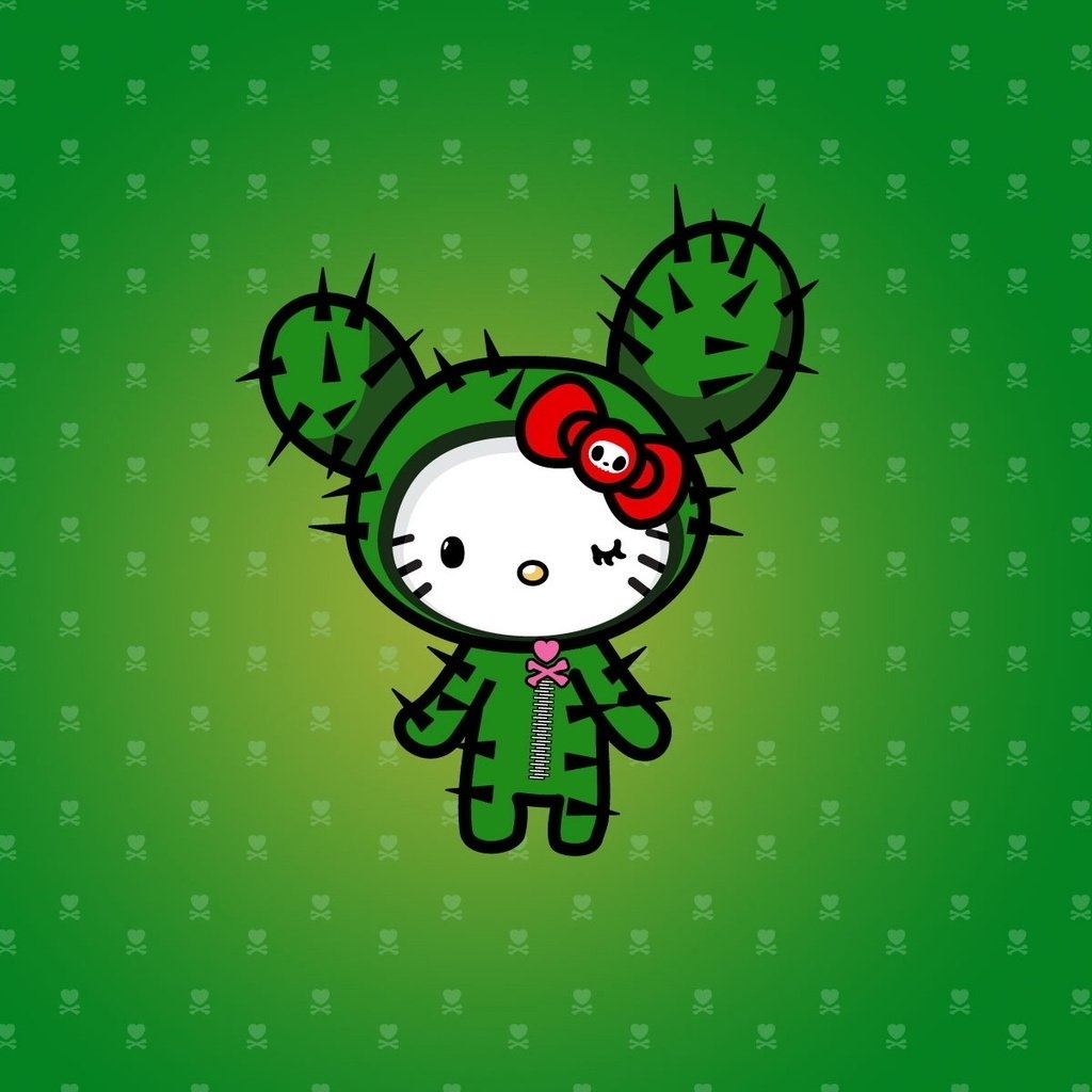 1030x1030 Hello Kitty Emo 1024 x 1024 iPad Wallpaper, Phone