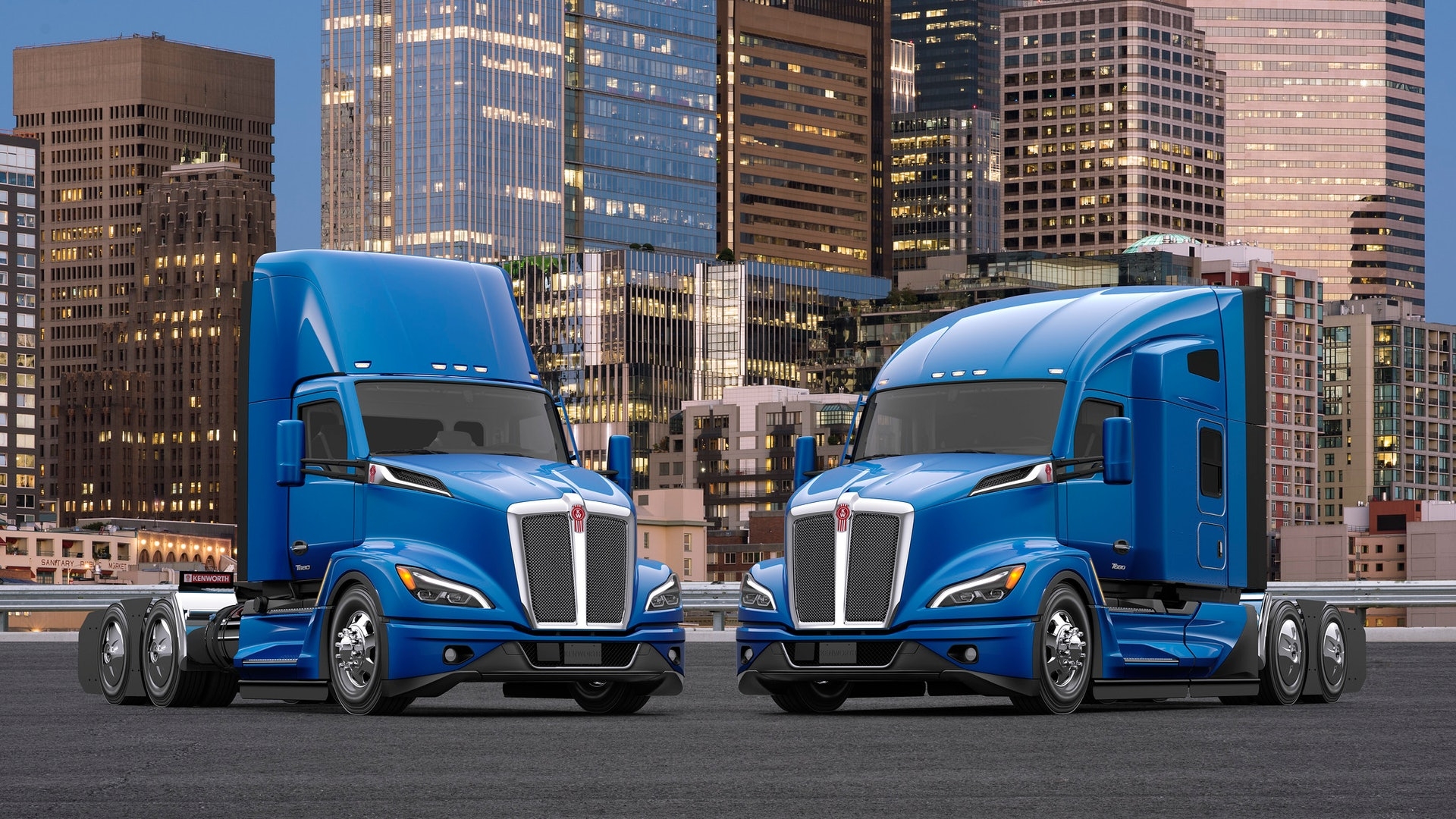 1920x1080 Kenworth Launches Next Generation T680 Truck. OEM Off Highway, Desktop