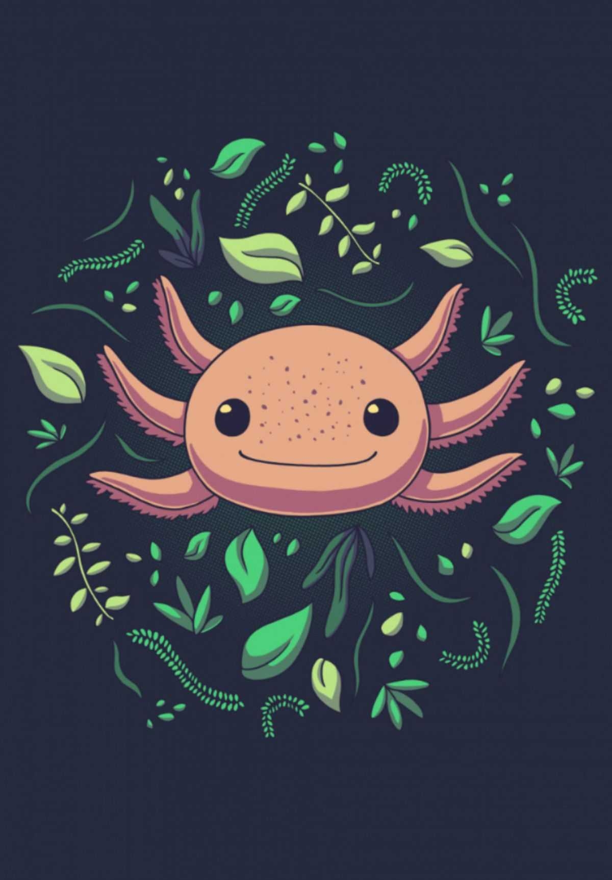 1200x1730 Axolotl Wallpaper, Phone