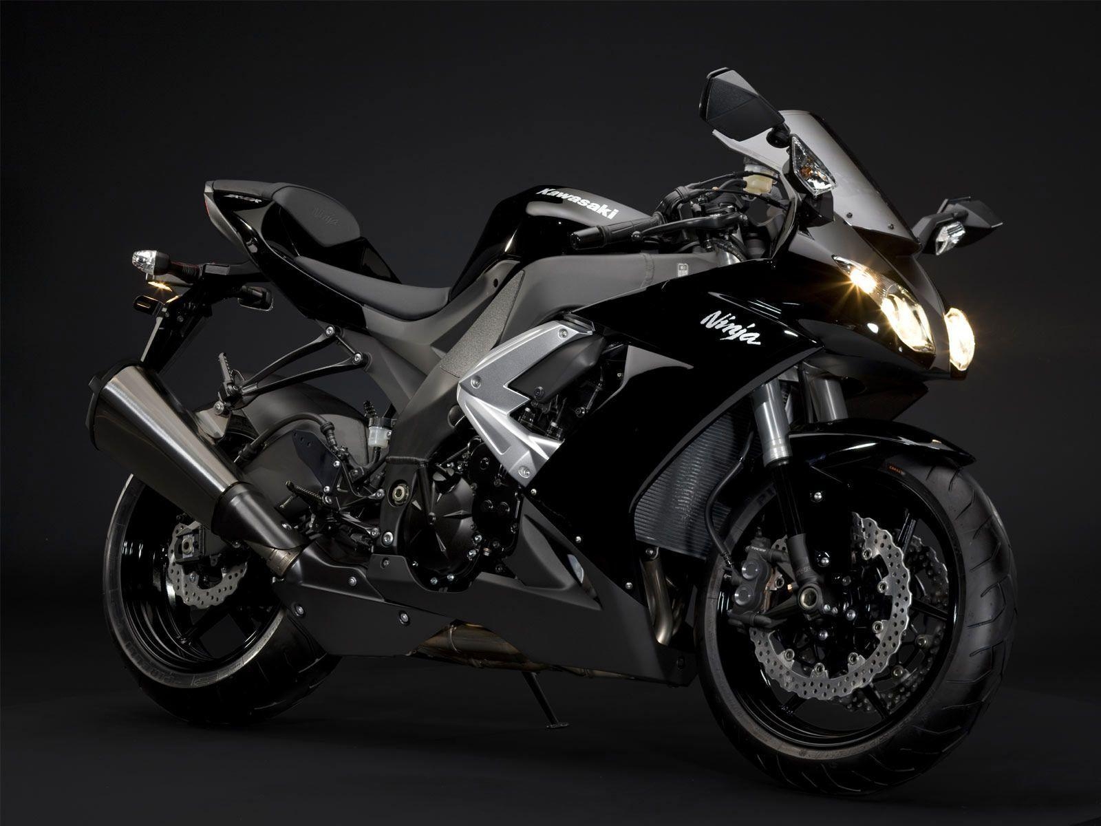 1600x1200 Kawasaki Ninja ZX 10R Black Gallery Wallpaper, Desktop