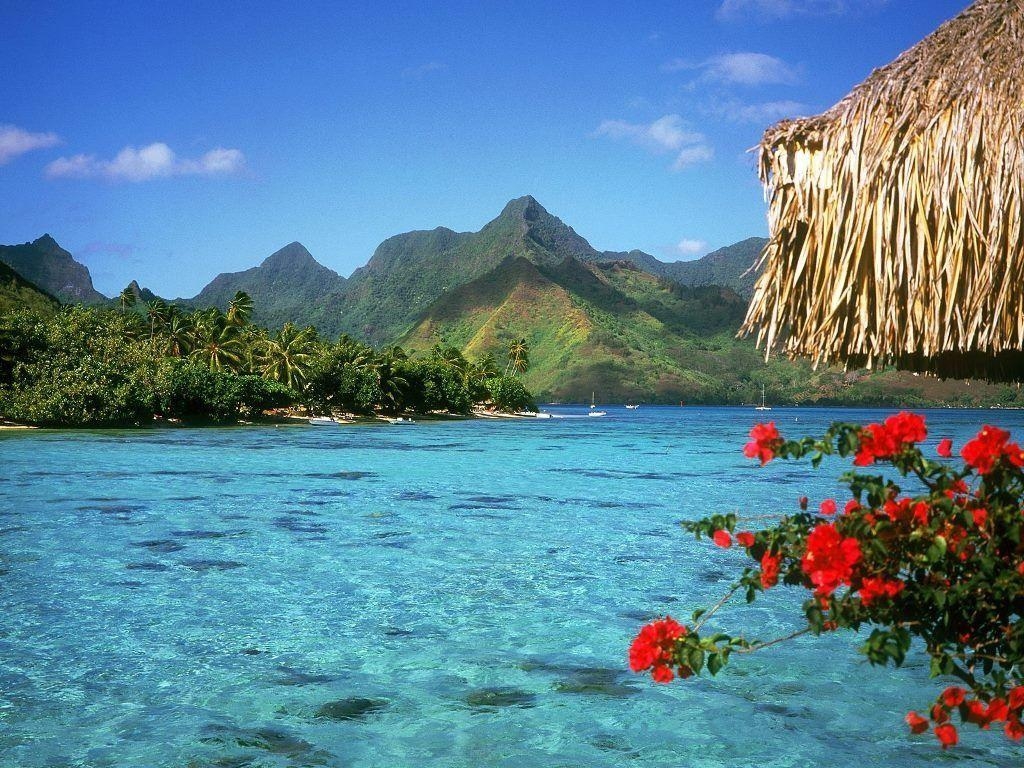 1030x770 nature wallpaper bora bora beach, Desktop