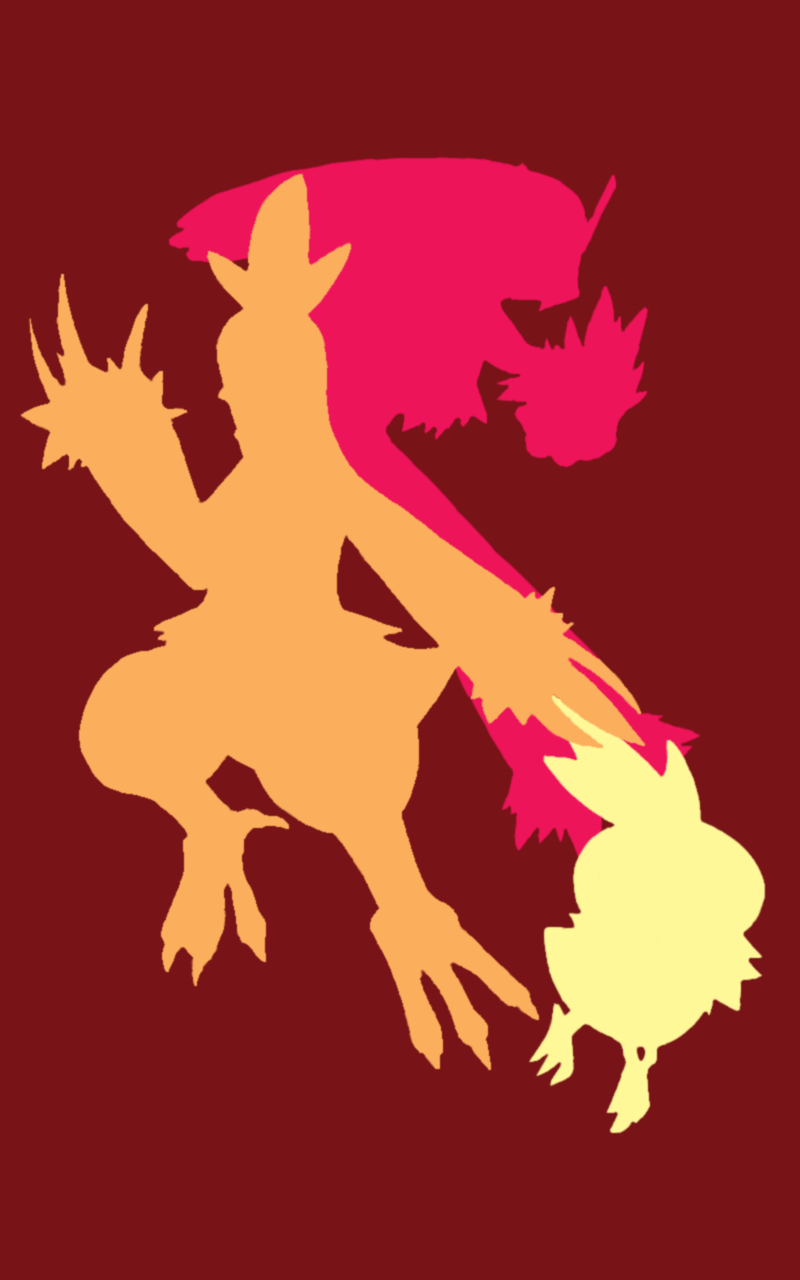 800x1280 Hoenn Fire (Phone Wallpaper), Phone