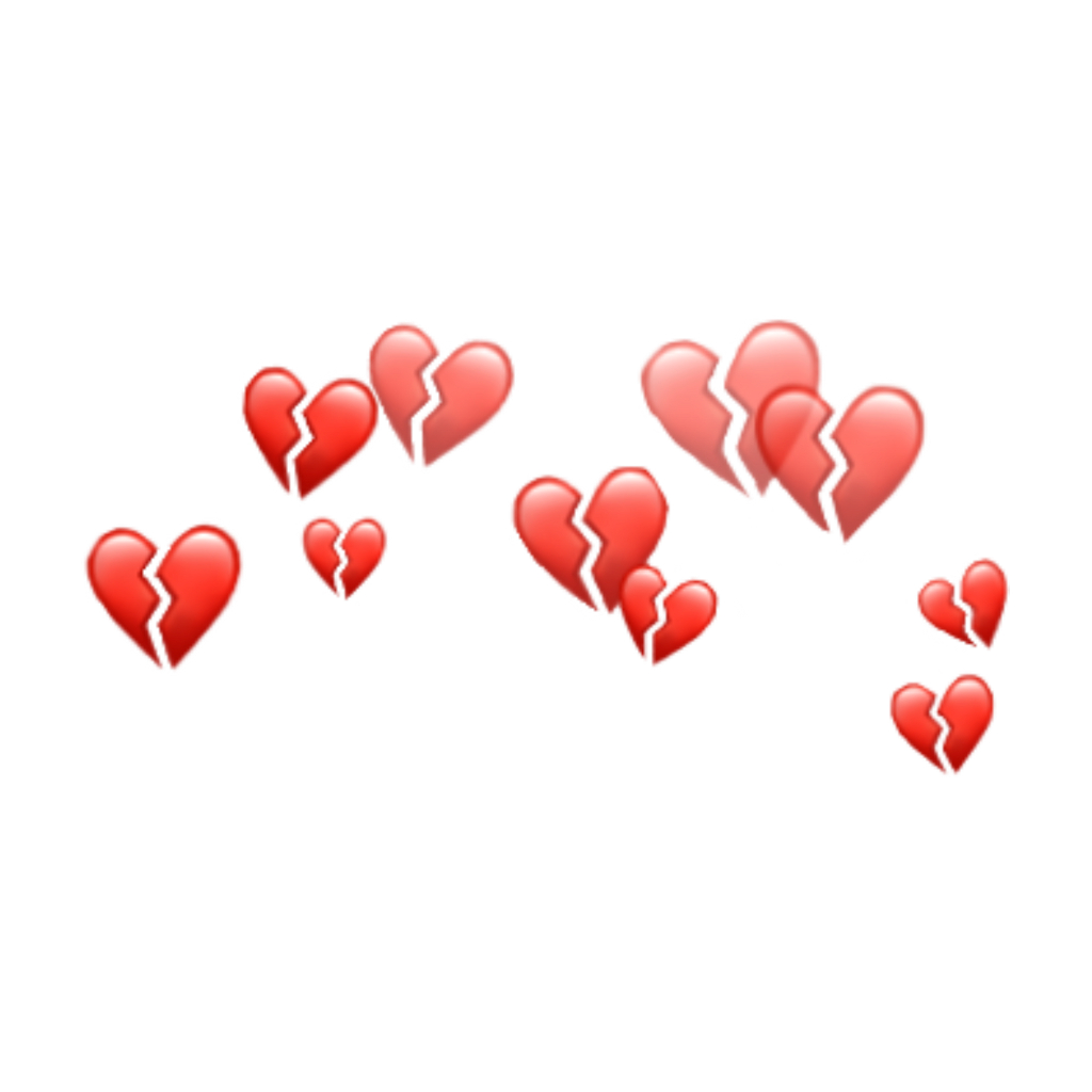 1030x1030 Aesthetic Depression Broken Heart Emoji Sad Wallpaper, Phone