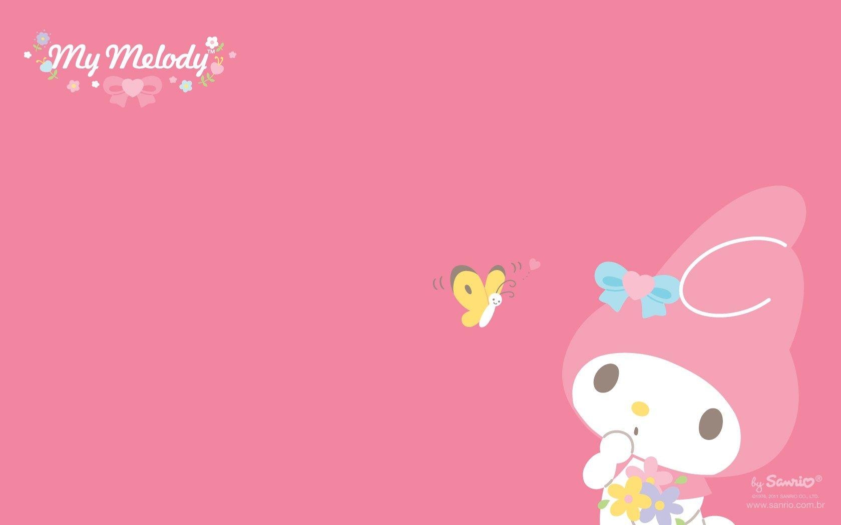 1680x1050 Gambar Hello Kitty Untuk Wallpaper Laptop My Melody Wallpaper, Desktop