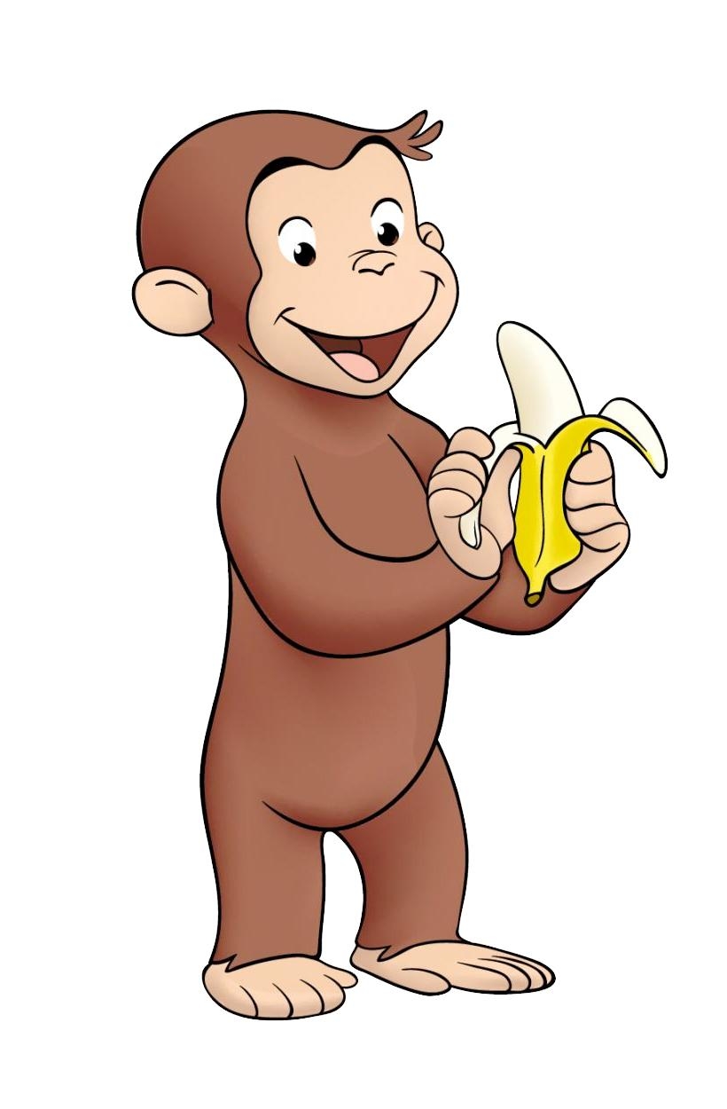 820x1250 Cute Monkey 13 Curious George coloring pages for kids, Phone