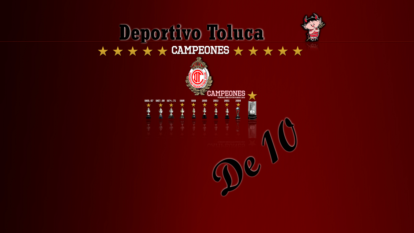 1600x900 Club Deportivo Toluca: Wallpaper que apenas termine resolucion 1920, Desktop